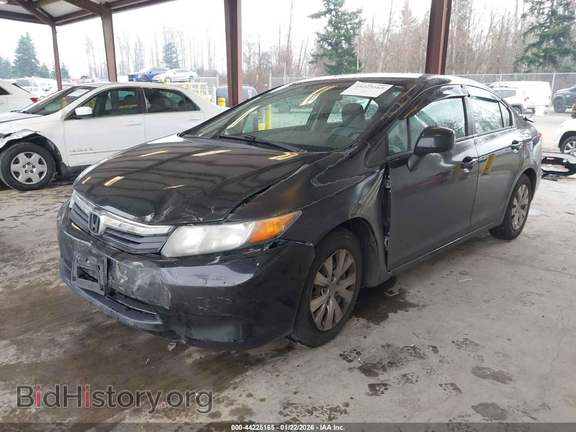 2012 HONDA CIVIC - VIN: 2HGFB2F56CH540327 - Фото 2
