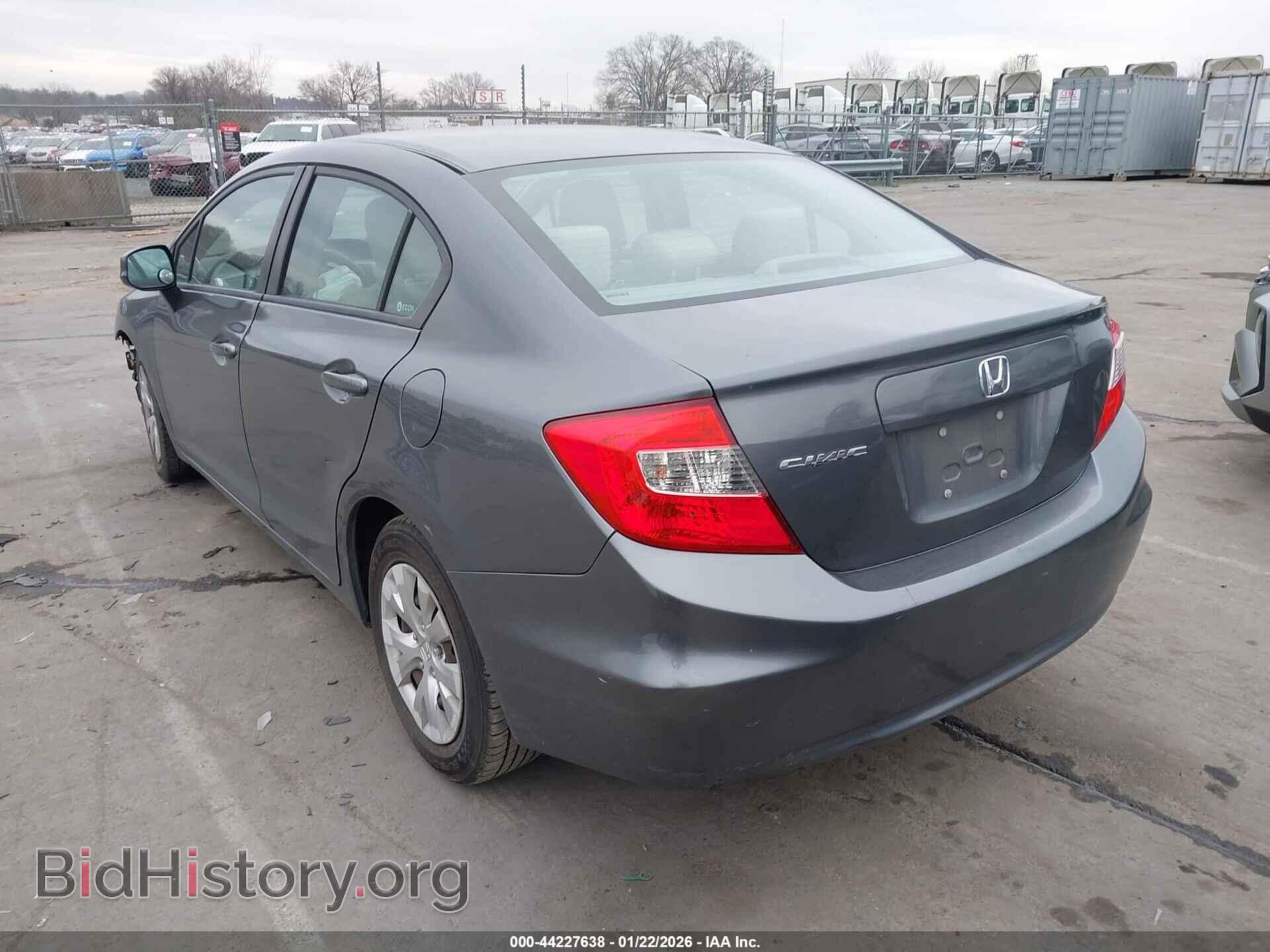 2012 HONDA CIVIC - VIN: 19XFB2F58CE378548 - Фото 3