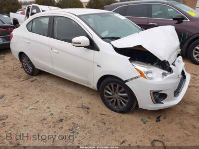 2017 Mitsubishi MIRAGE G4 SE, белый — VIN ML32F4FJ4HHF08814, IAAI