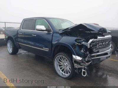 2020 RAM 1500 Limited 4X4 5'7 Box, темно-синий — VIN 1C6SRFHT2LN254842, IAAI
