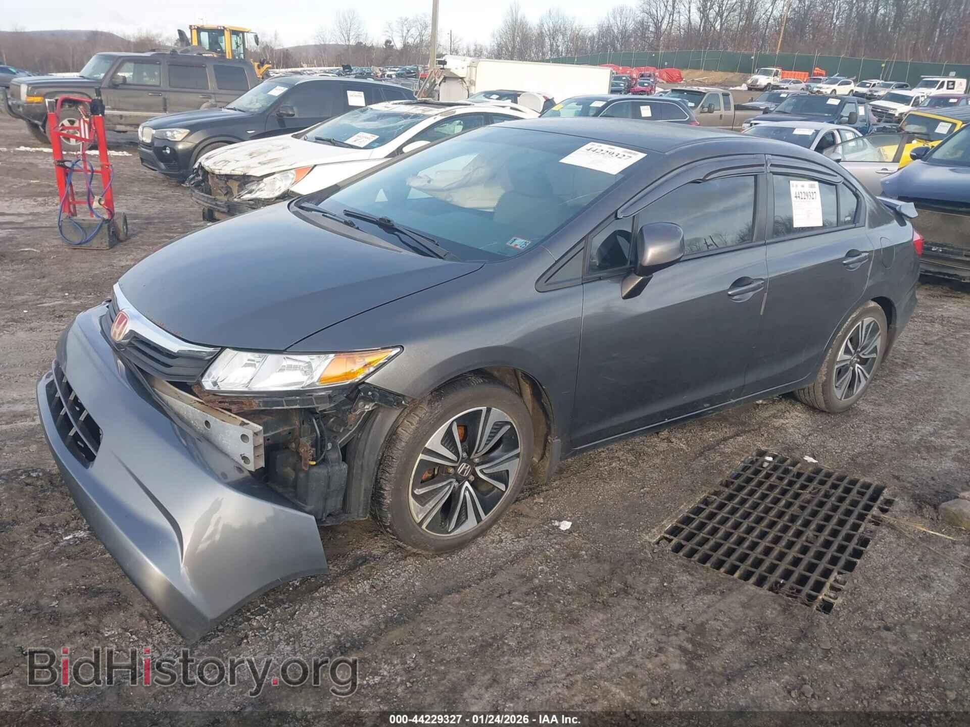 2012 HONDA CIVIC - VIN: 2HGFB2F50CH561903 - Фото 2