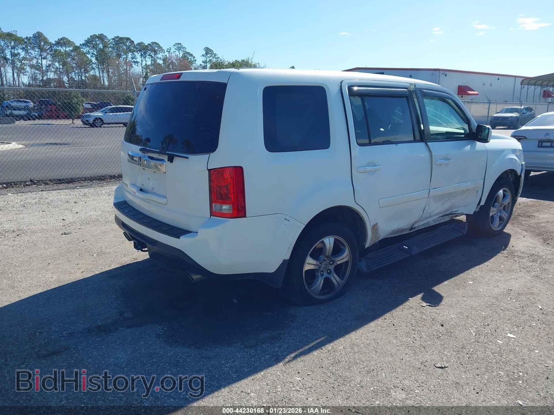 2013 HONDA PILOT - VIN: 5FNYF3H45DB023016 - Фото 4
