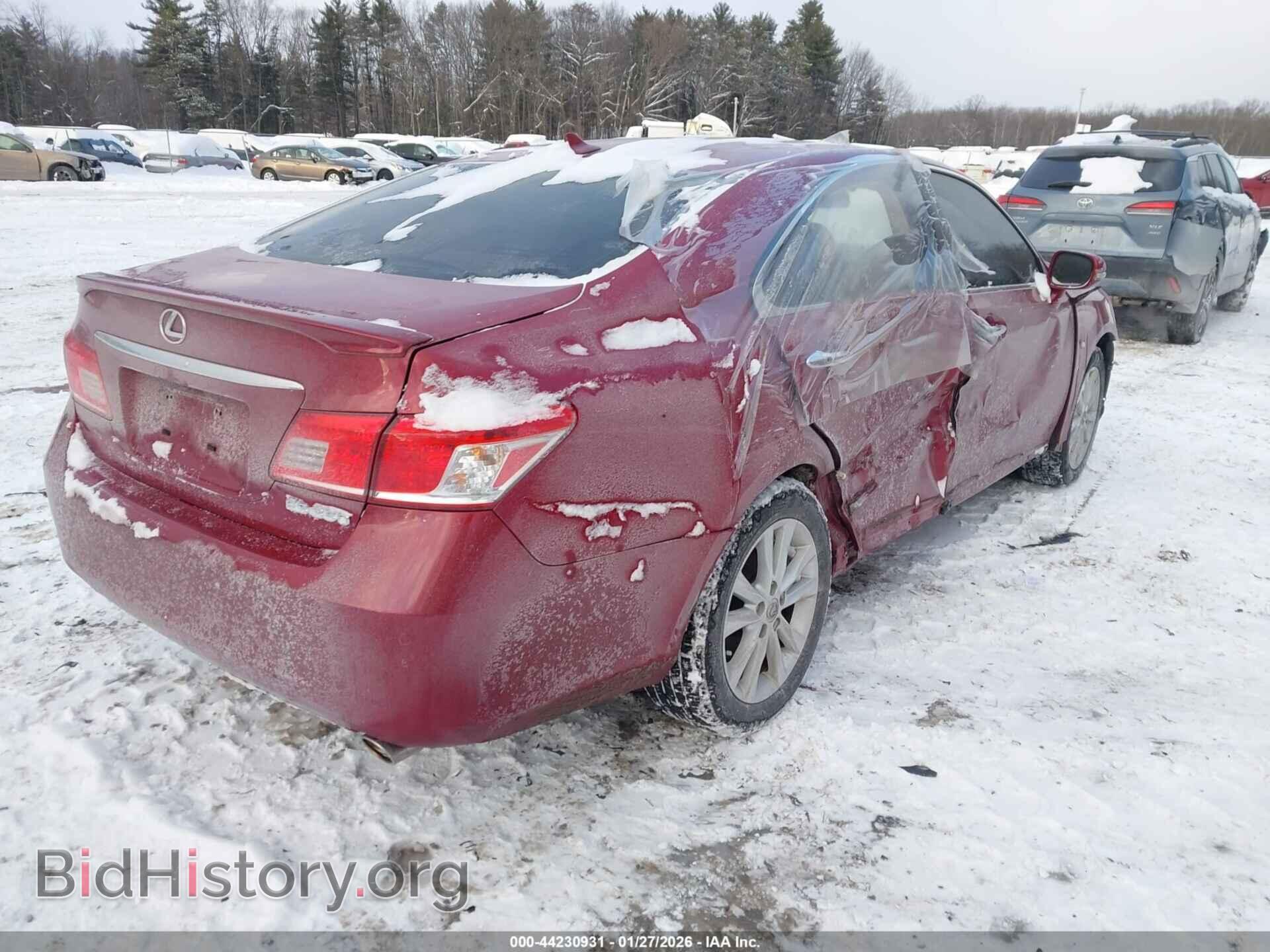 2011 LEXUS ES 350 - VIN: JTHBK1EGXB2464661 - Фото 4