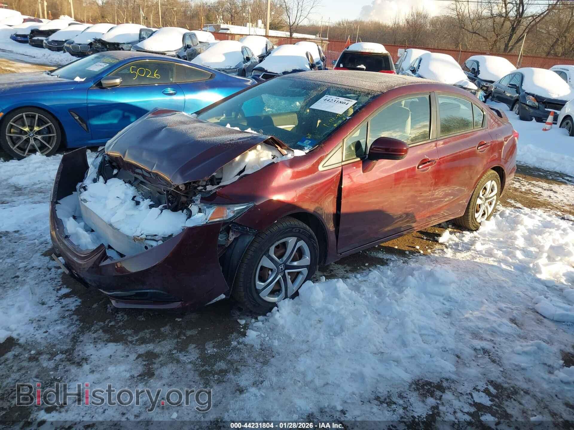 2014 HONDA CIVIC - VIN: 2HGFB2F80EH519891 - Photo 2