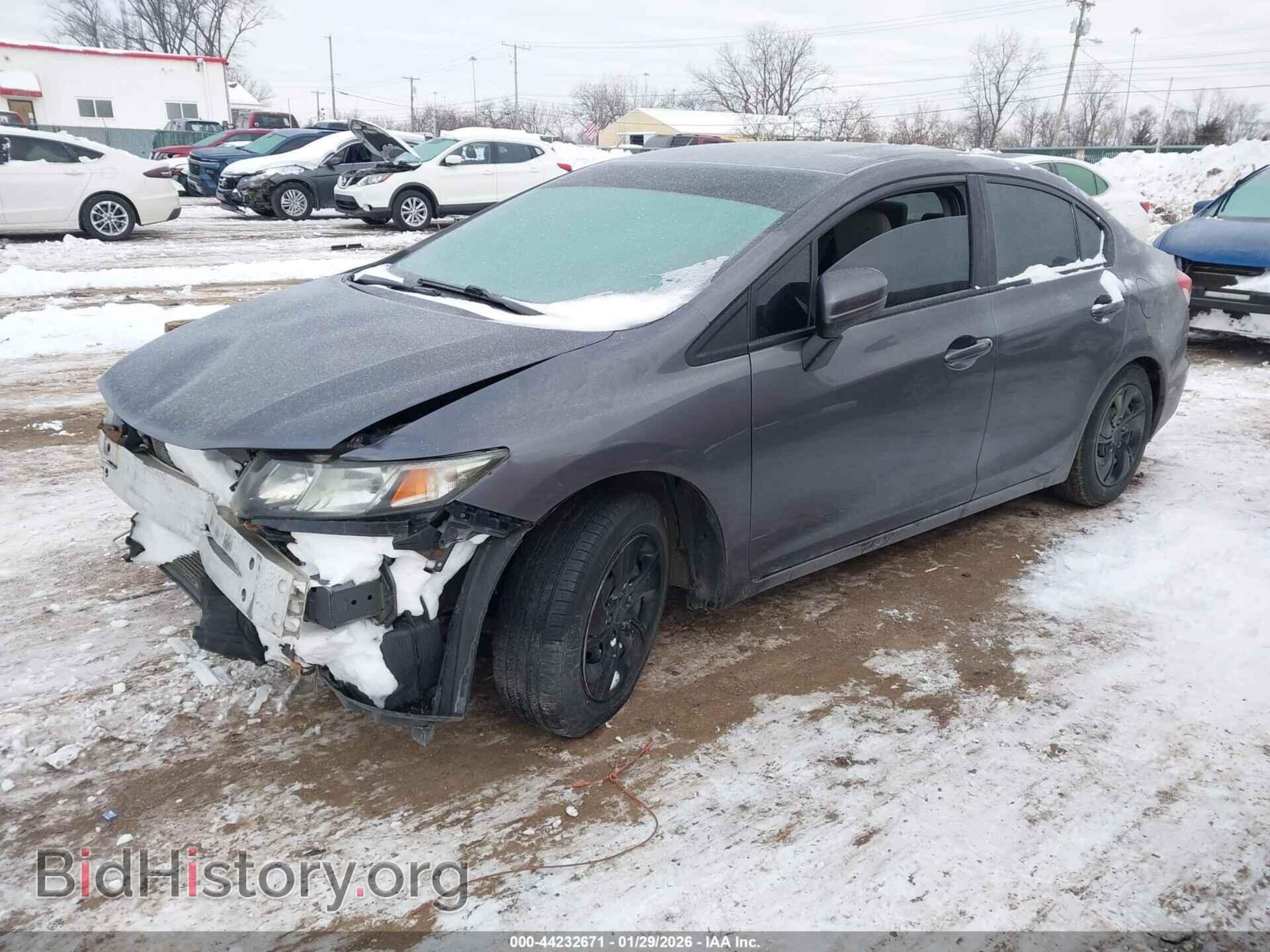 2014 HONDA CIVIC - VIN: 19XFB2F53EE010281 - Фото 2