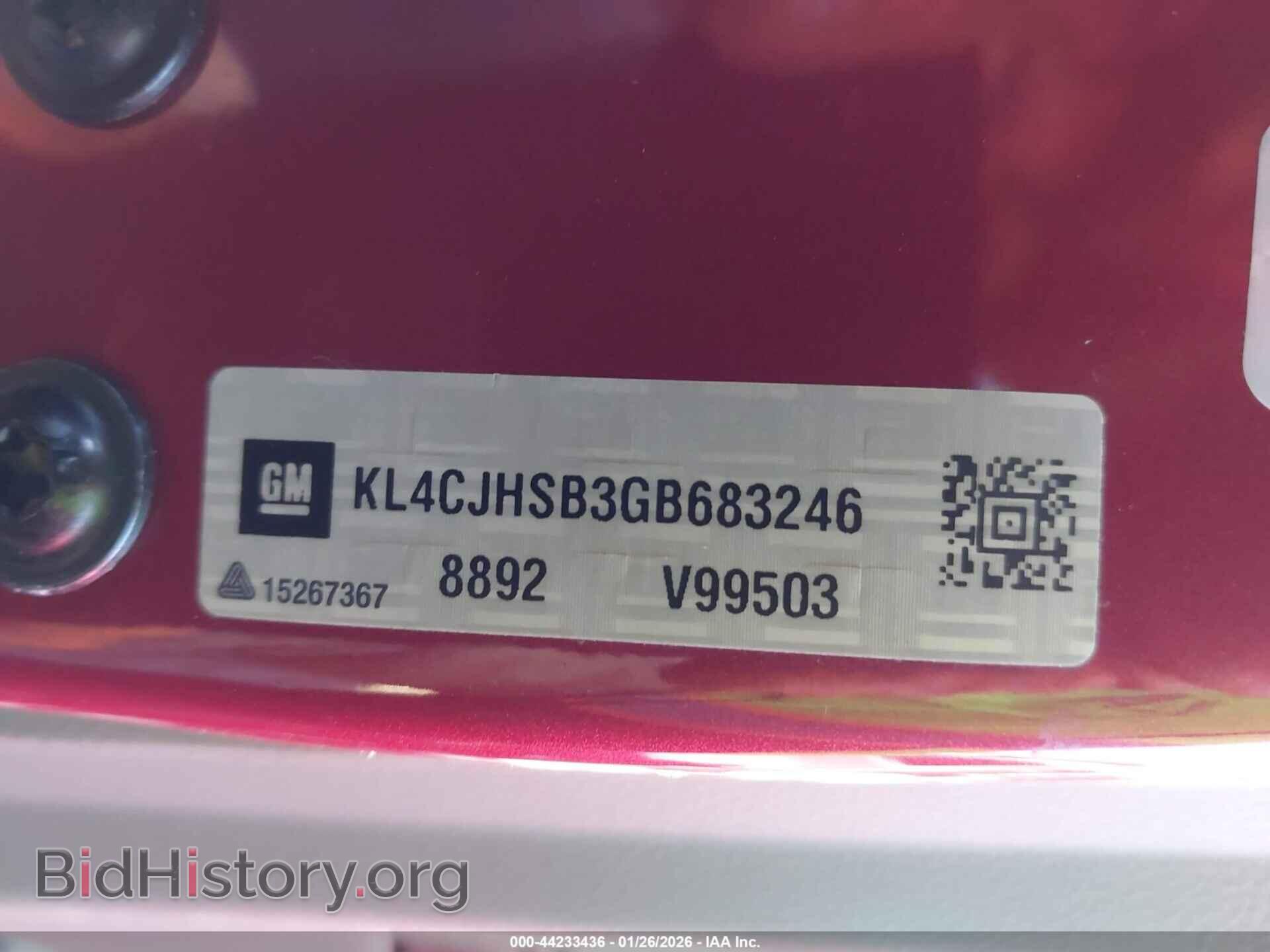 2016 BUICK ENCORE - VIN: KL4CJHSB3GB683246 - Photo 9