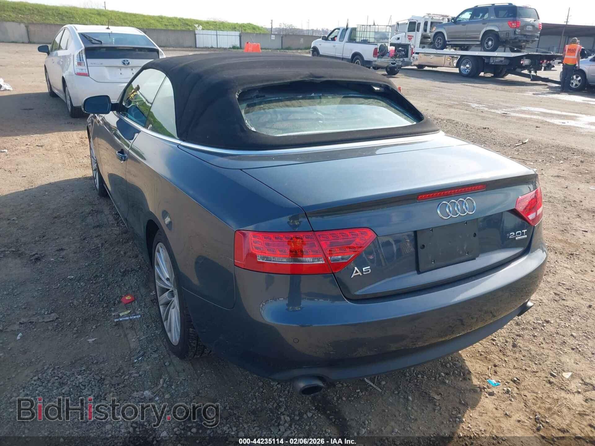 2011 AUDI A5 - VIN: WAULFAFH0BN002901 - Фото 3
