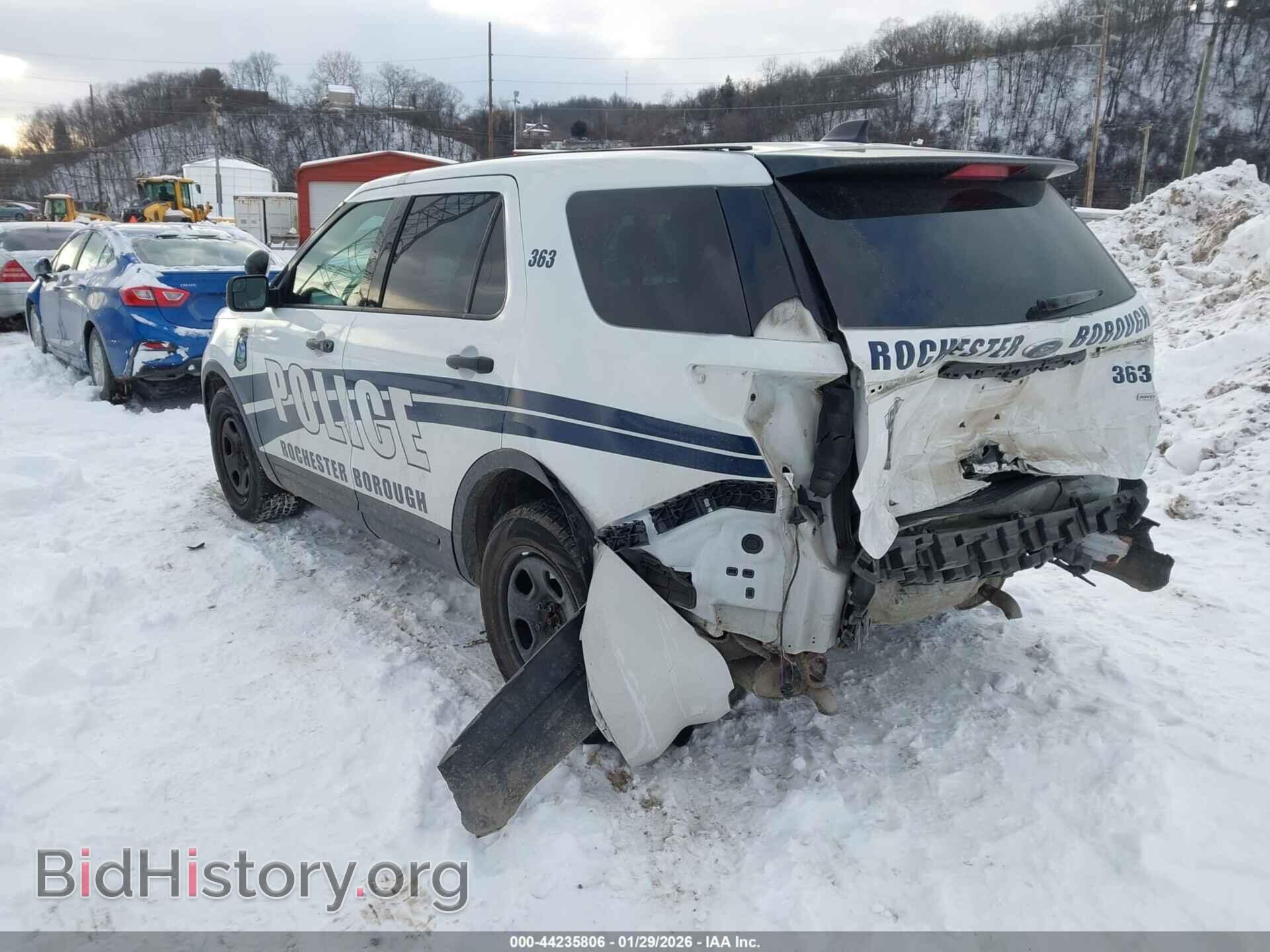 2018 FORD POLICE INTERCEPTOR UTILITY - VIN: 1FM5K8AR4JGB13143 - Фото 3