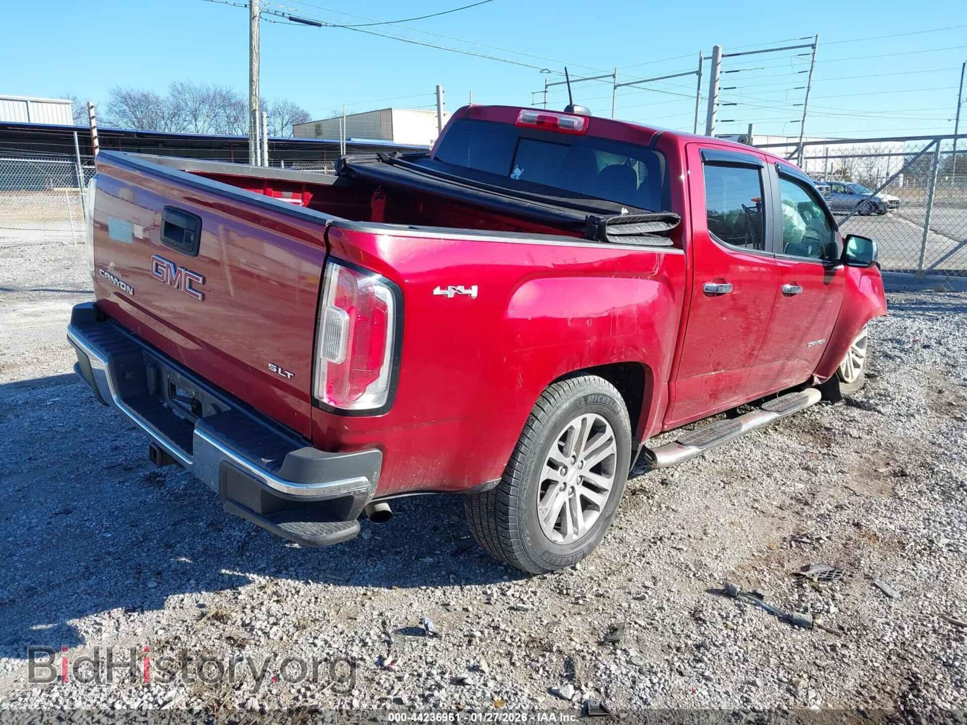 2016 GMC CANYON - VIN: 1GTG6DE36G1303232 - Фото 4