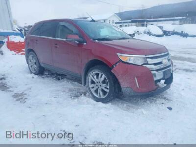 2013 Ford EDGE Limited, красный — VIN 2FMDK4KCXDBA43237, IAAI