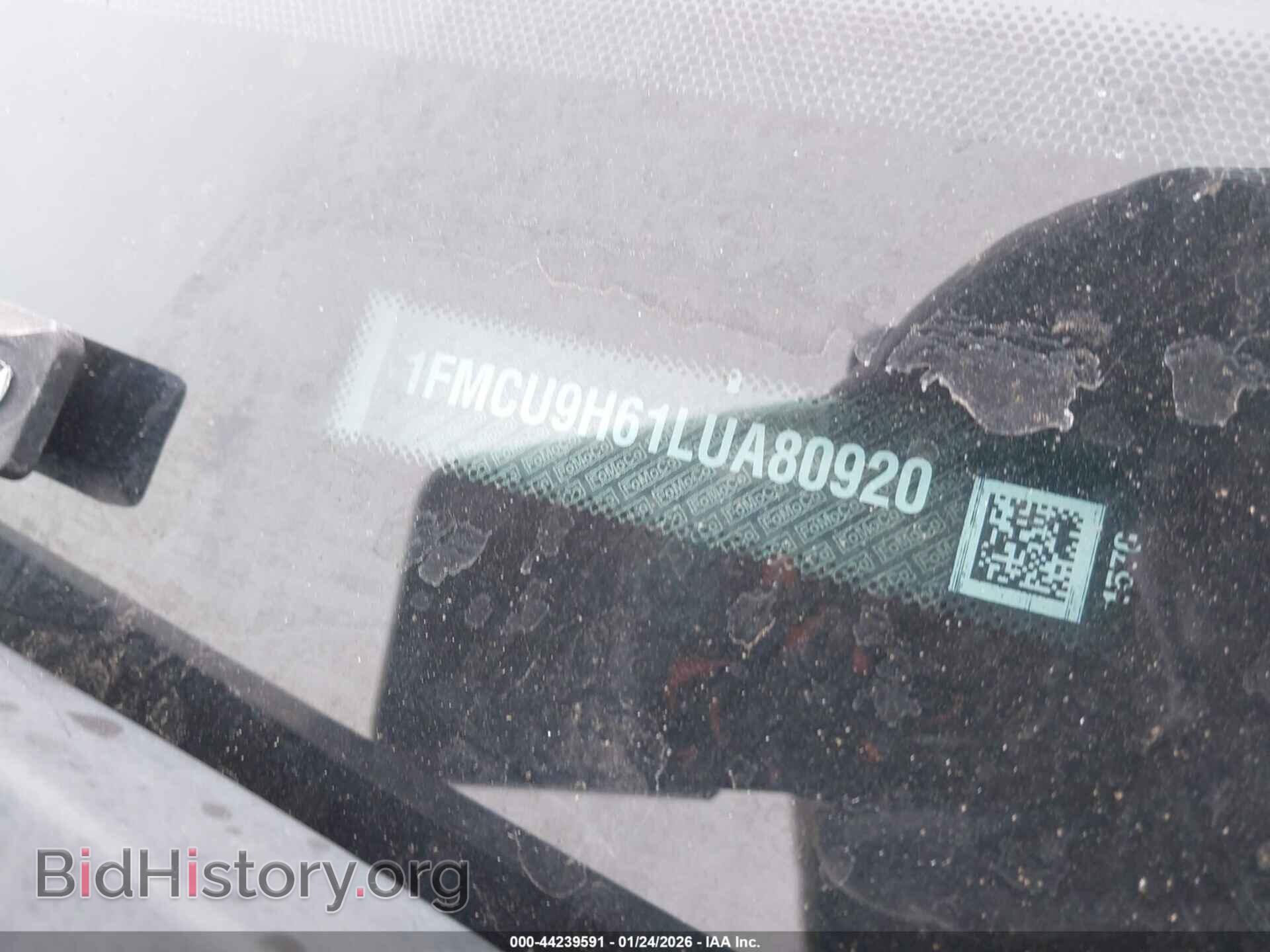 2020 FORD ESCAPE - VIN: 1FMCU9H61LUA80920 - Photo 9