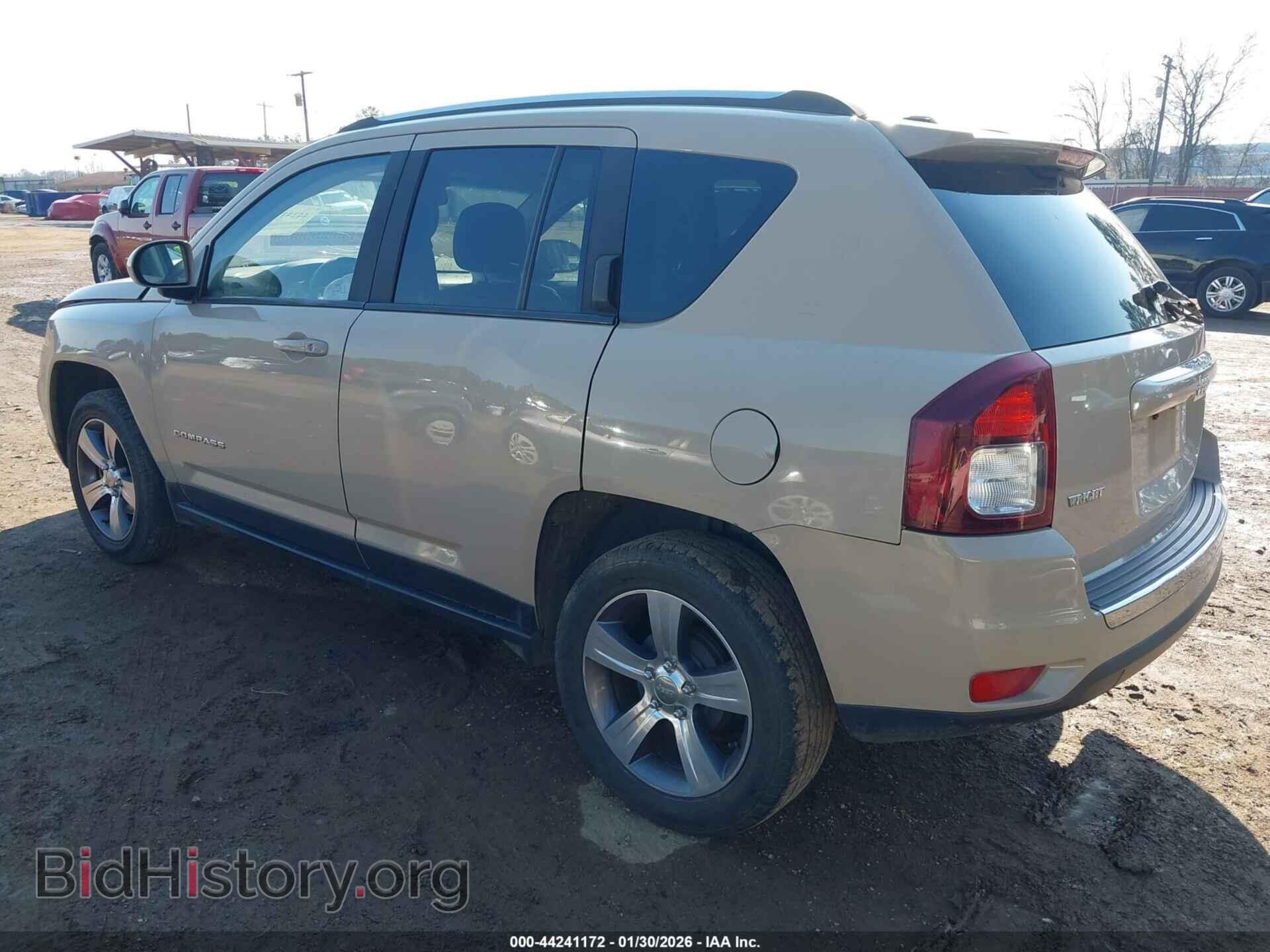 2016 JEEP COMPASS - VIN: 1C4NJCEA3GD801417 - Фото 3