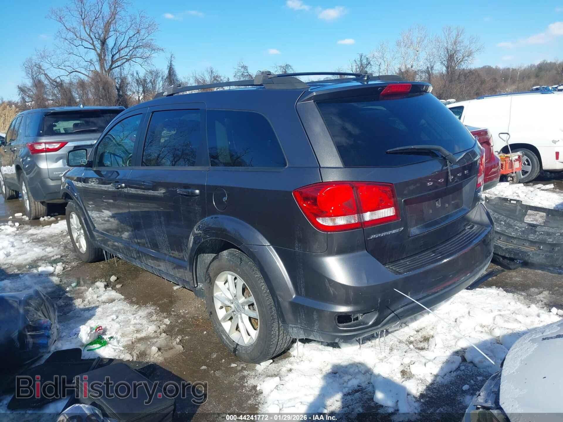 2014 DODGE JOURNEY - VIN: 3C4PDCBB7ET216697 - Фото 3
