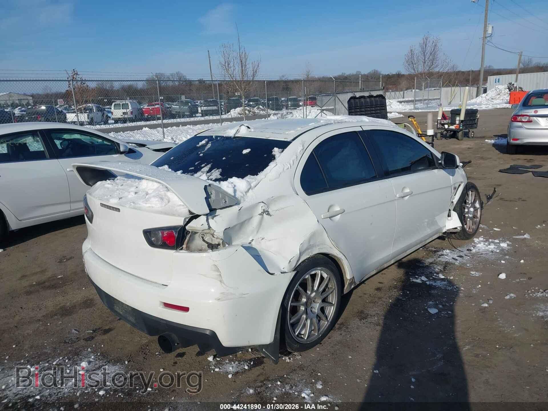 2011 MITSUBISHI LANCER EVOLUTION - VIN: JA32W8FV7BU014397 - Photo 4
