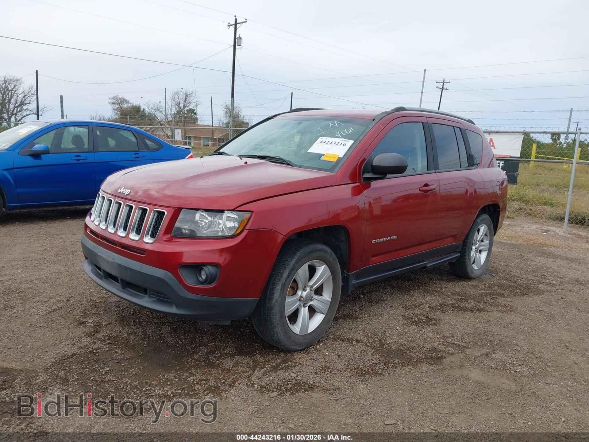 2015 JEEP COMPASS - VIN: 1C4NJCBB5FD264061 - Фото 2