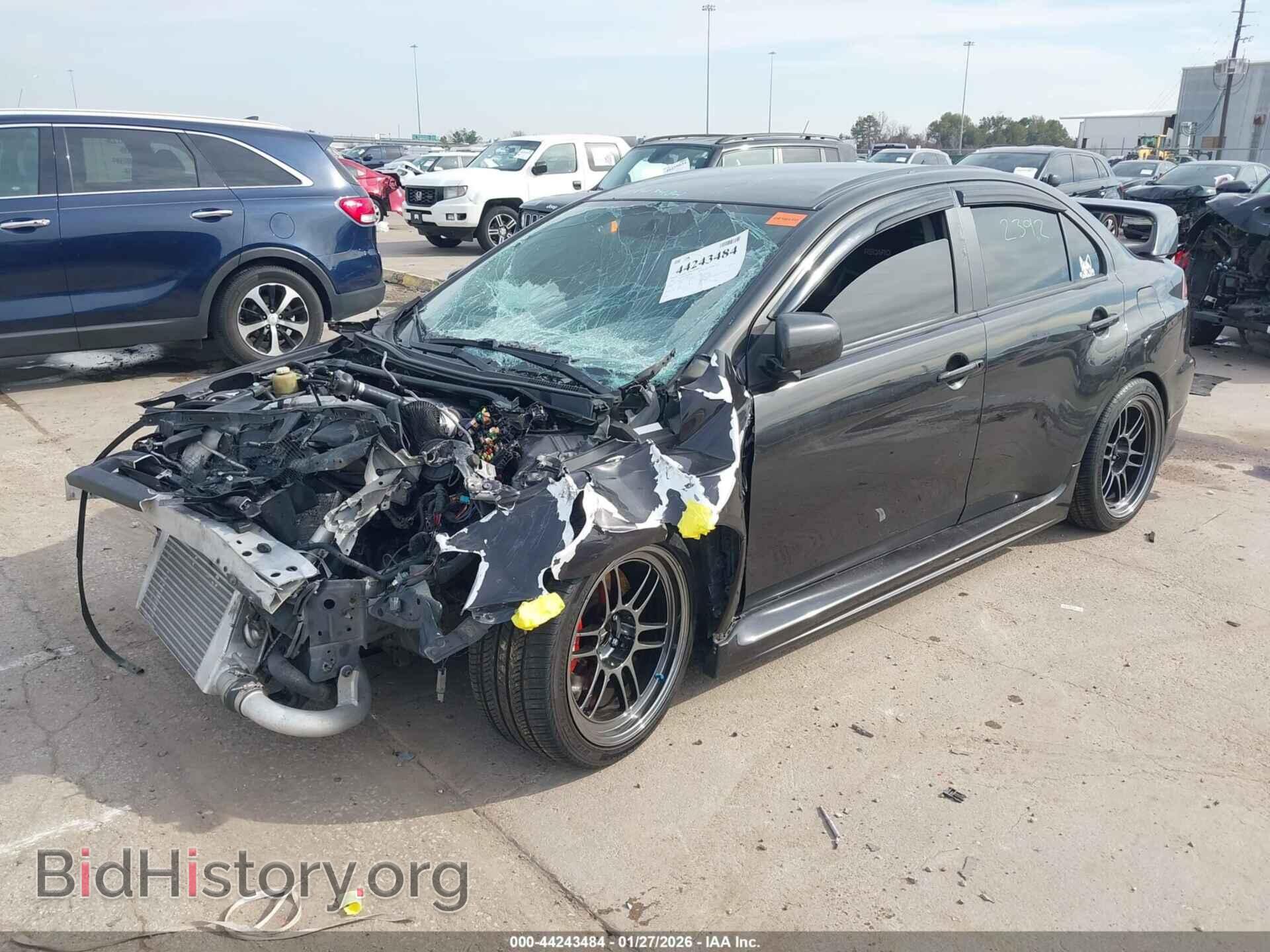 2010 MITSUBISHI LANCER EVOLUTION - VIN: JA32W8FV3AU008613 - Фото 2