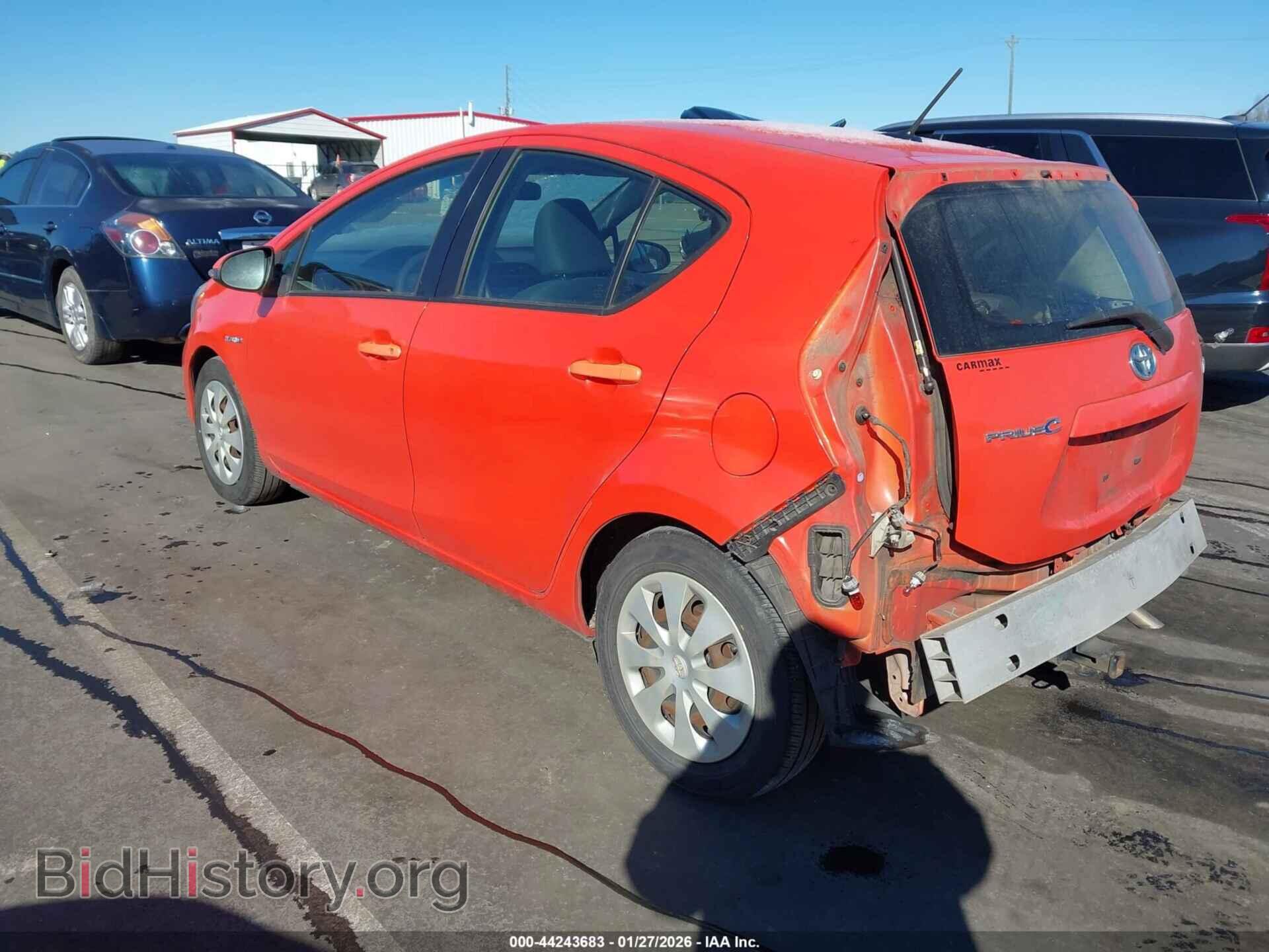 2013 TOYOTA PRIUS C - VIN: JTDKDTB30D1040407 - Фото 3