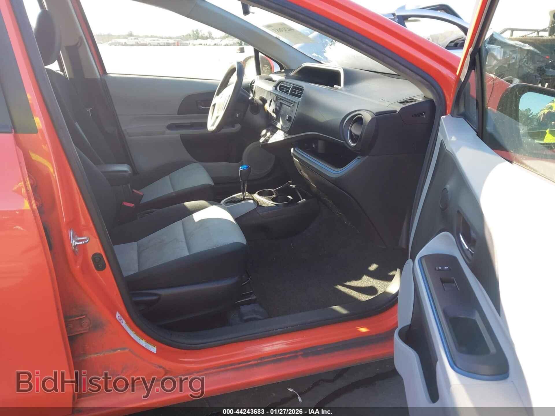 2013 TOYOTA PRIUS C - VIN: JTDKDTB30D1040407 - Фото 5