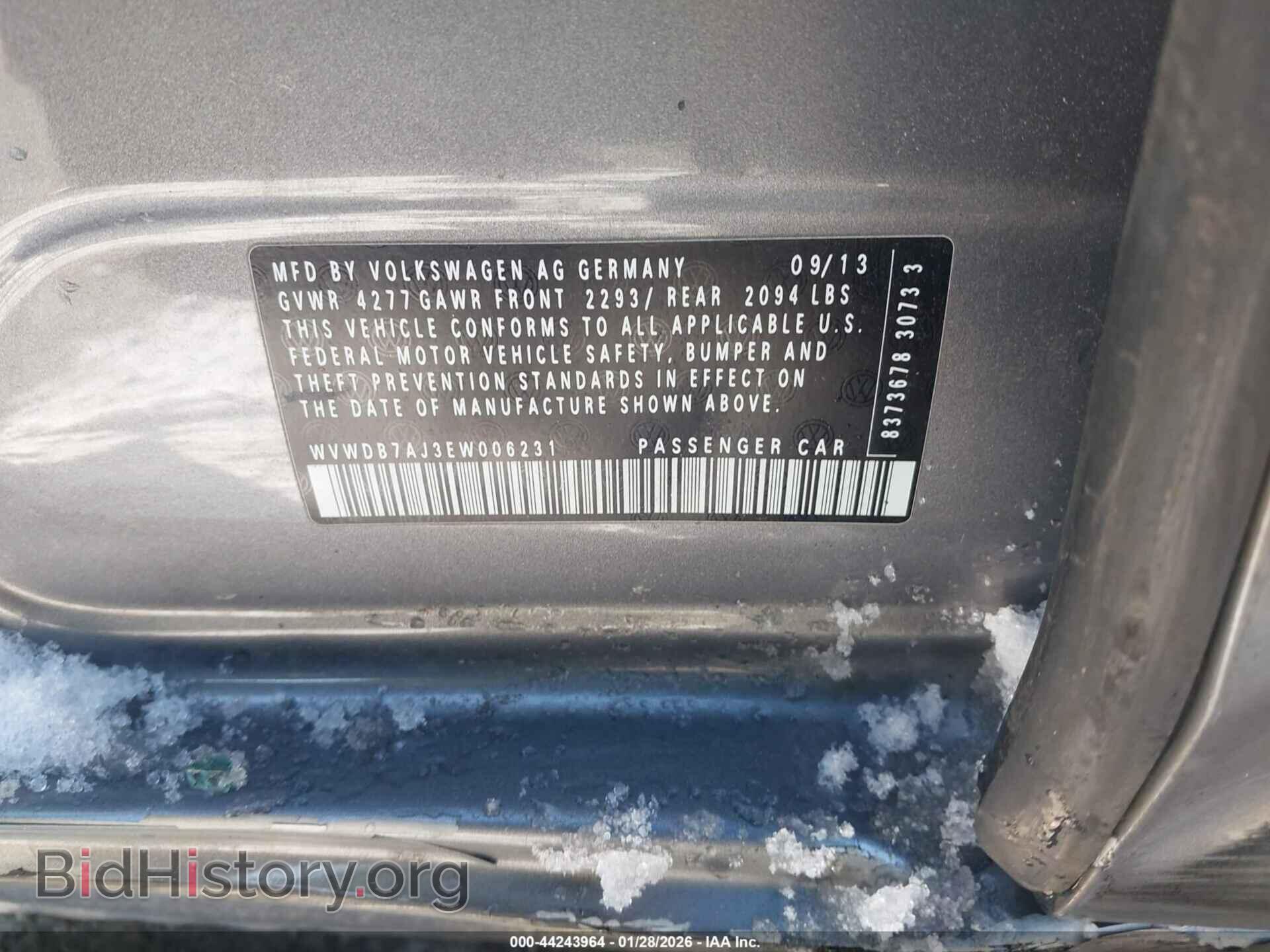 2014 VOLKSWAGEN GOLF - VIN: WVWDB7AJ3EW006231 - Фото 9