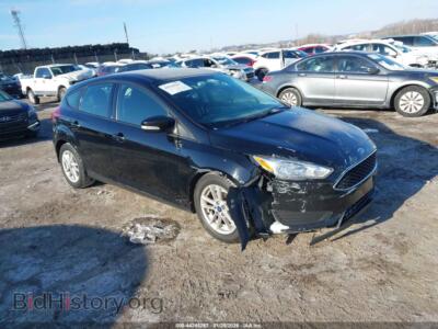 2017 Ford FOCUS SE, черный — VIN 1FADP3K25HL227357, IAAI