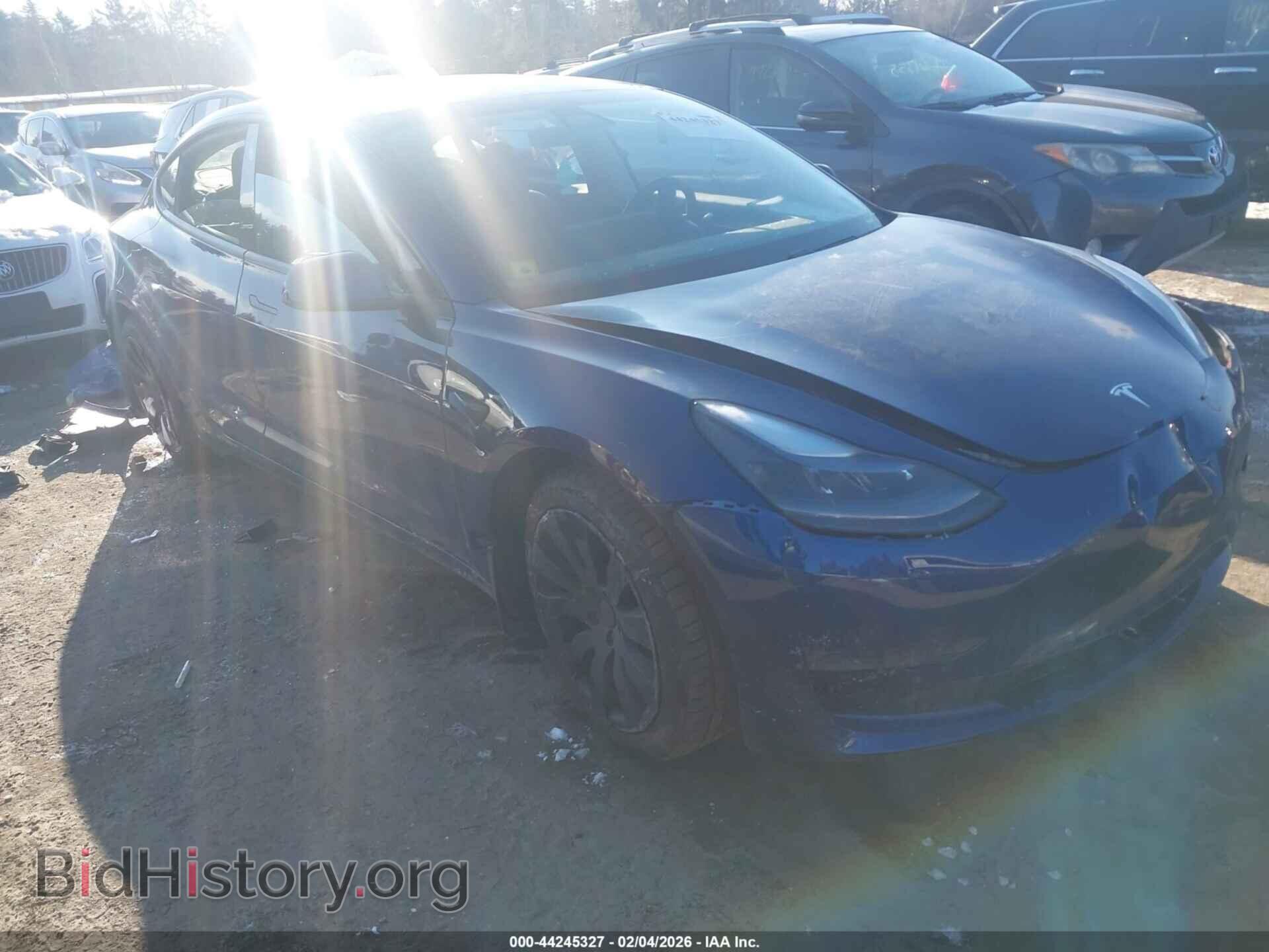 Photo 5YJ3E1EB5MF056604 - TESLA MODEL 3 2021