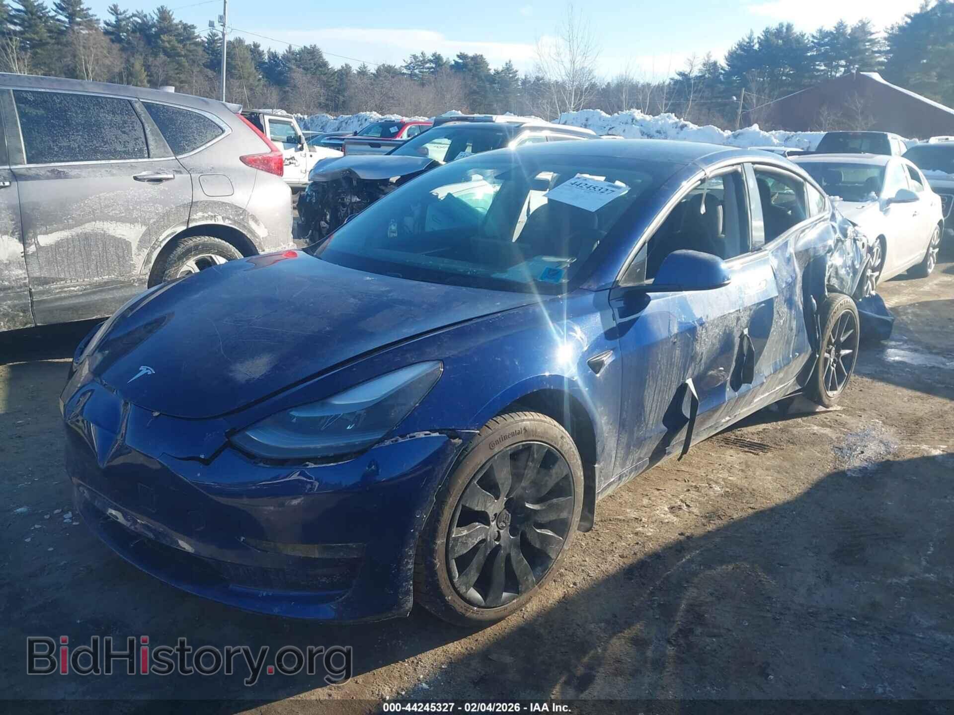 2021 TESLA MODEL 3 - VIN: 5YJ3E1EB5MF056604 - Фото 2