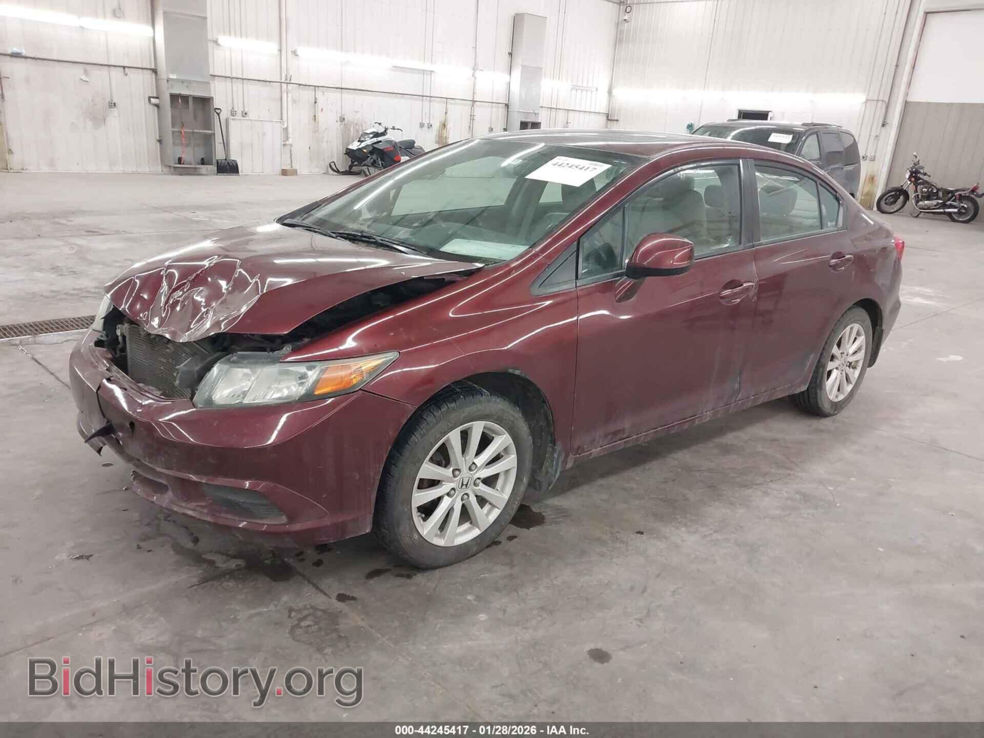 2012 HONDA CIVIC - VIN: 19XFB2F95CE038034 - Фото 2