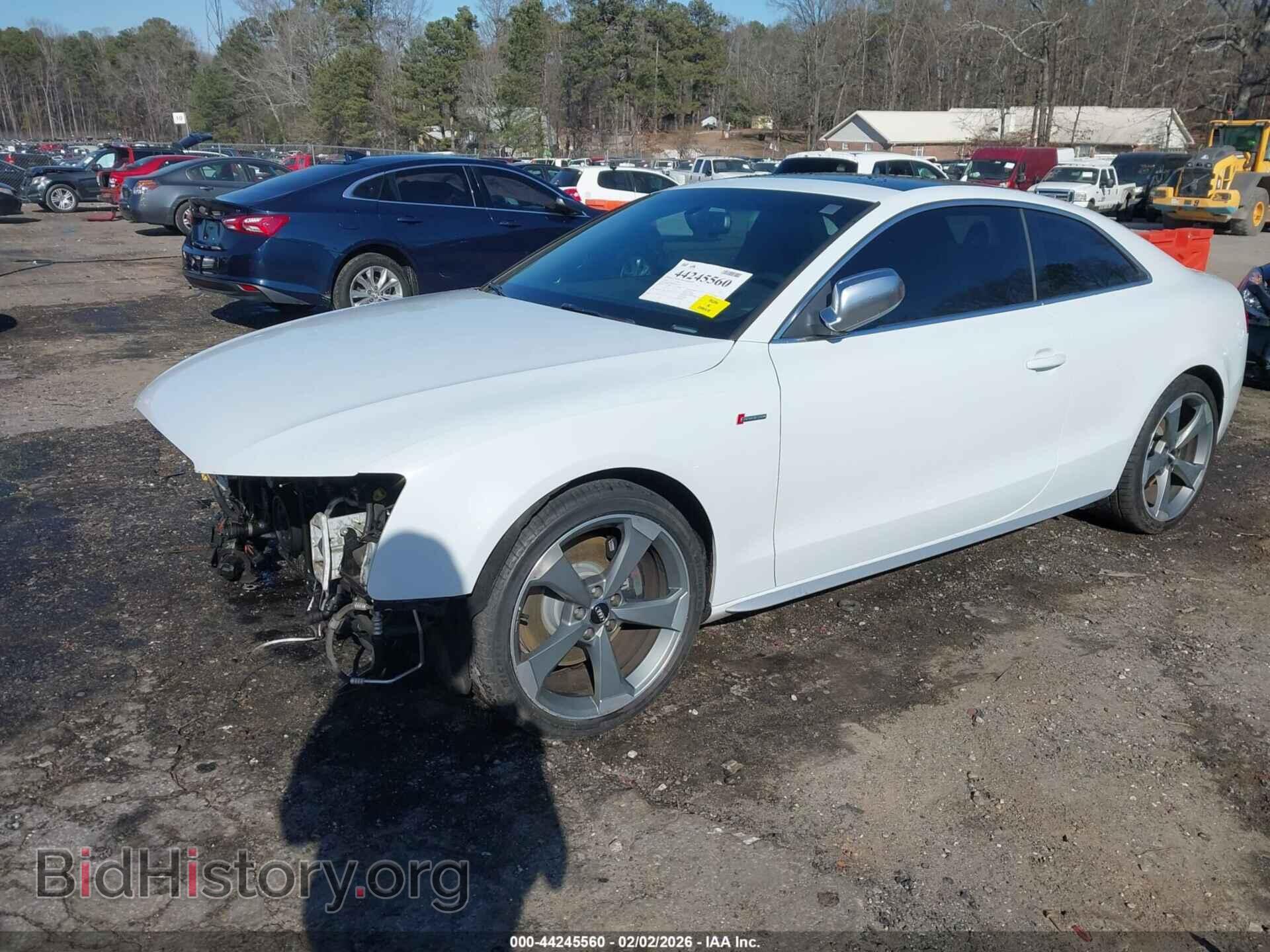 2013 AUDI S5 - VIN: WAUCGAFR5DA021170 - Фото 2
