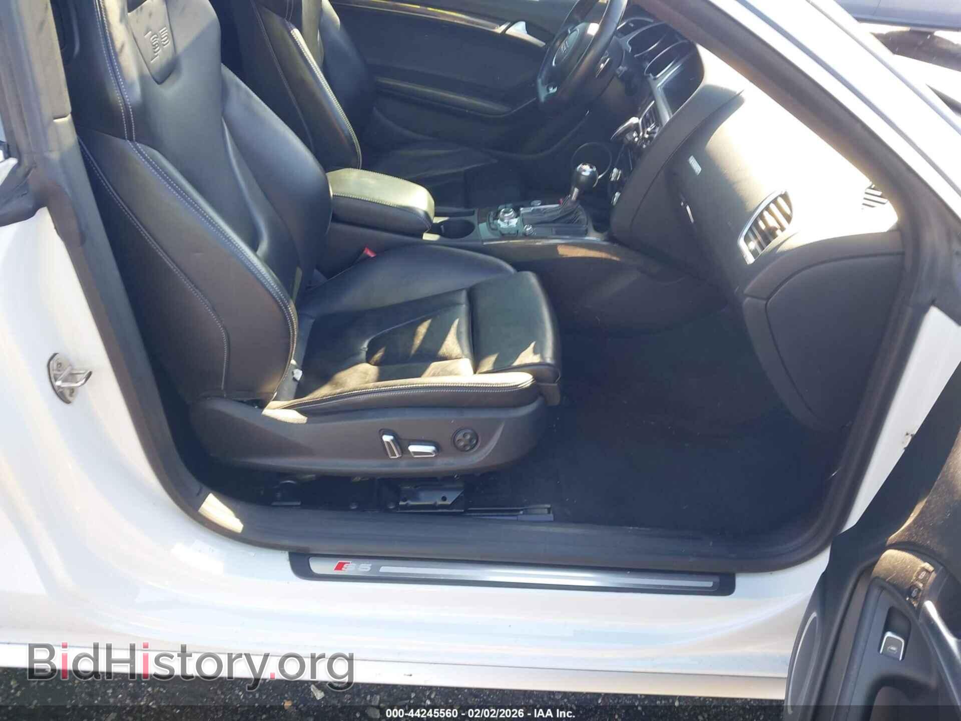 2013 AUDI S5 - VIN: WAUCGAFR5DA021170 - Фото 5
