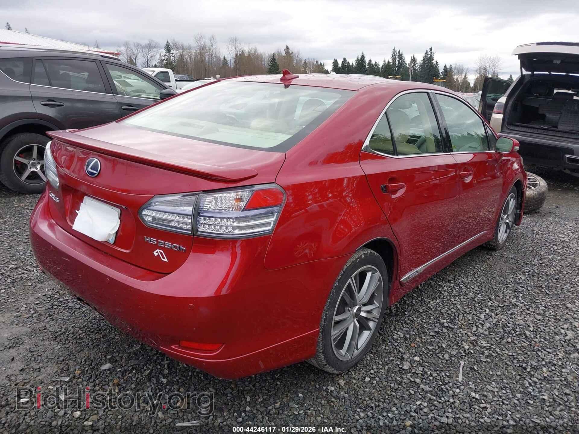 2010 LEXUS HS - VIN: JTHBB1BA5A2002913 - Photo 4