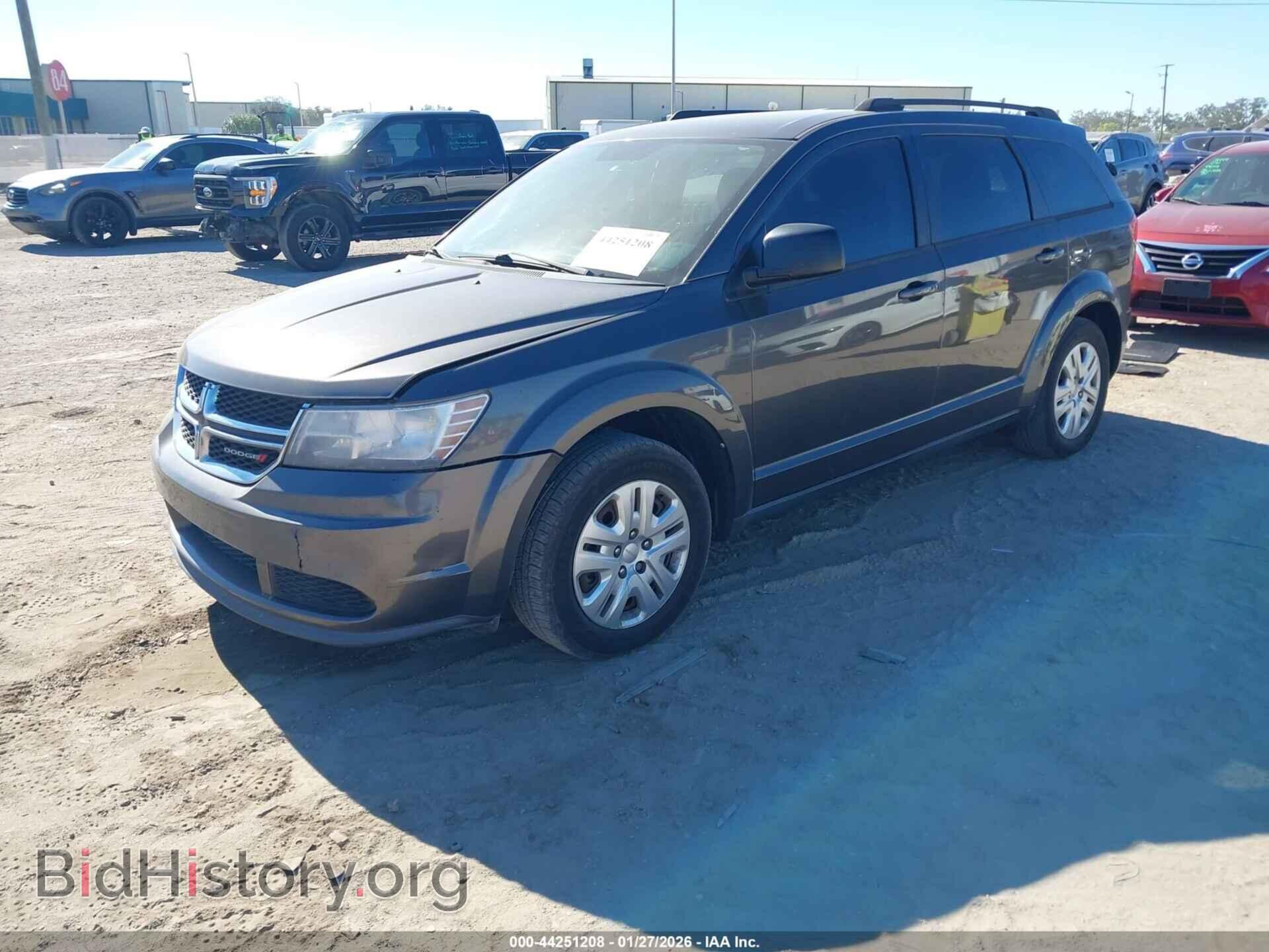 2017 DODGE JOURNEY - VIN: 3C4PDCAB6HT528242 - Фото 2