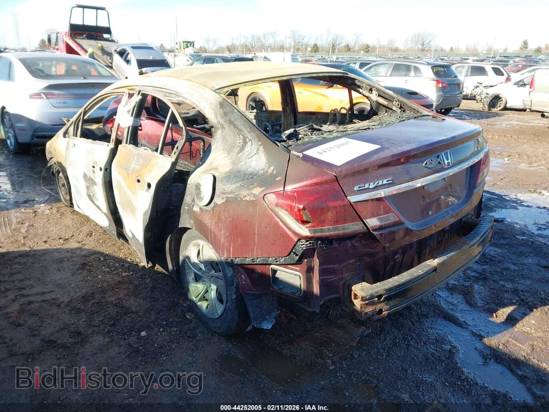 2015 HONDA CIVIC - VIN: 19XFB2F56FE041672 - Фото 3