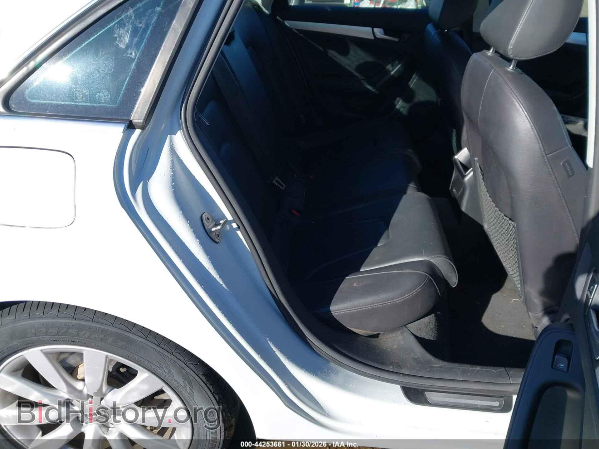 2012 AUDI A4 - VIN: WAUAFAFL7CA117807 - Фото 8