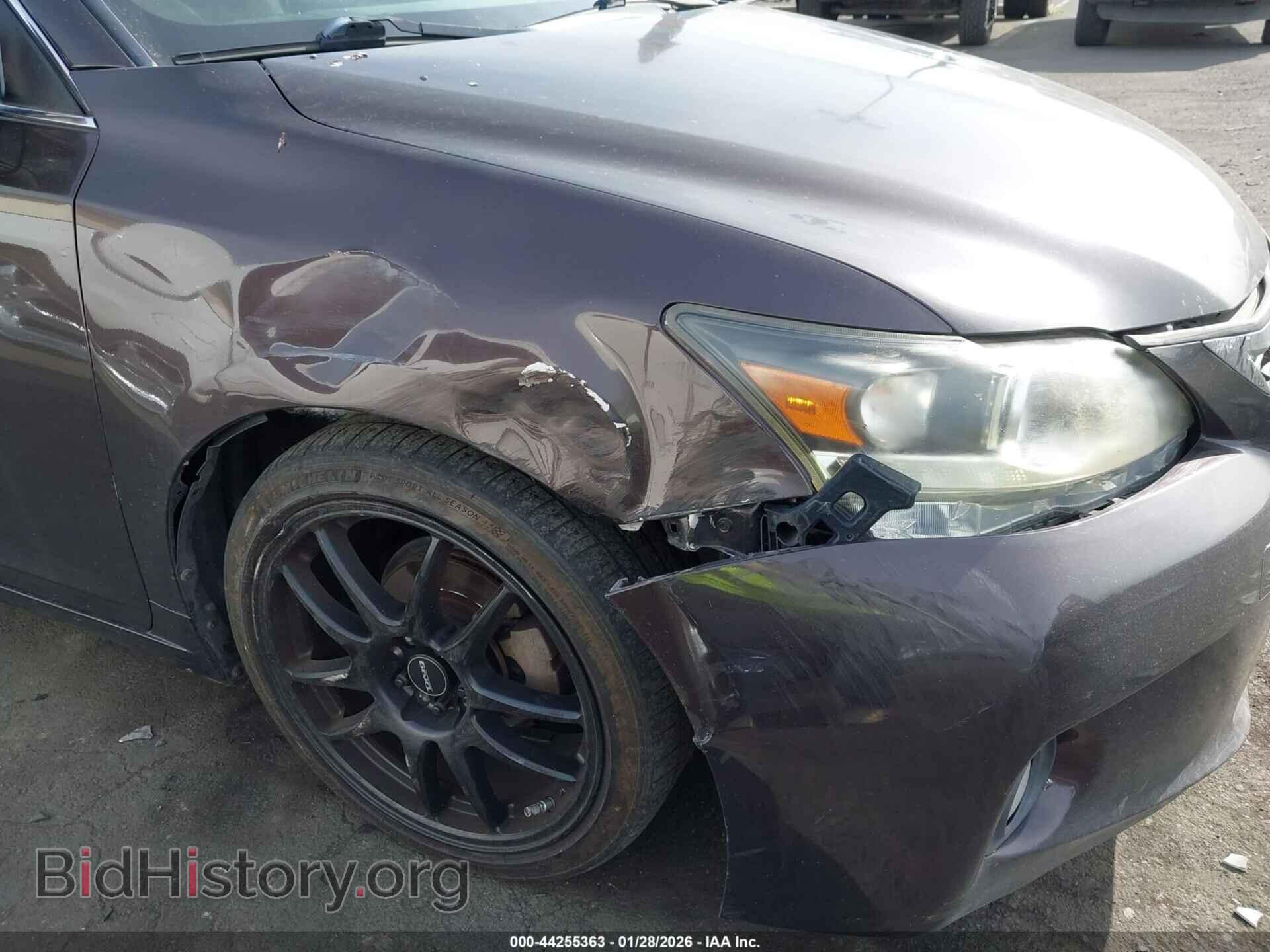 2011 LEXUS CT 200H - VIN: JTHKD5BH0B2044941 - Фото 6
