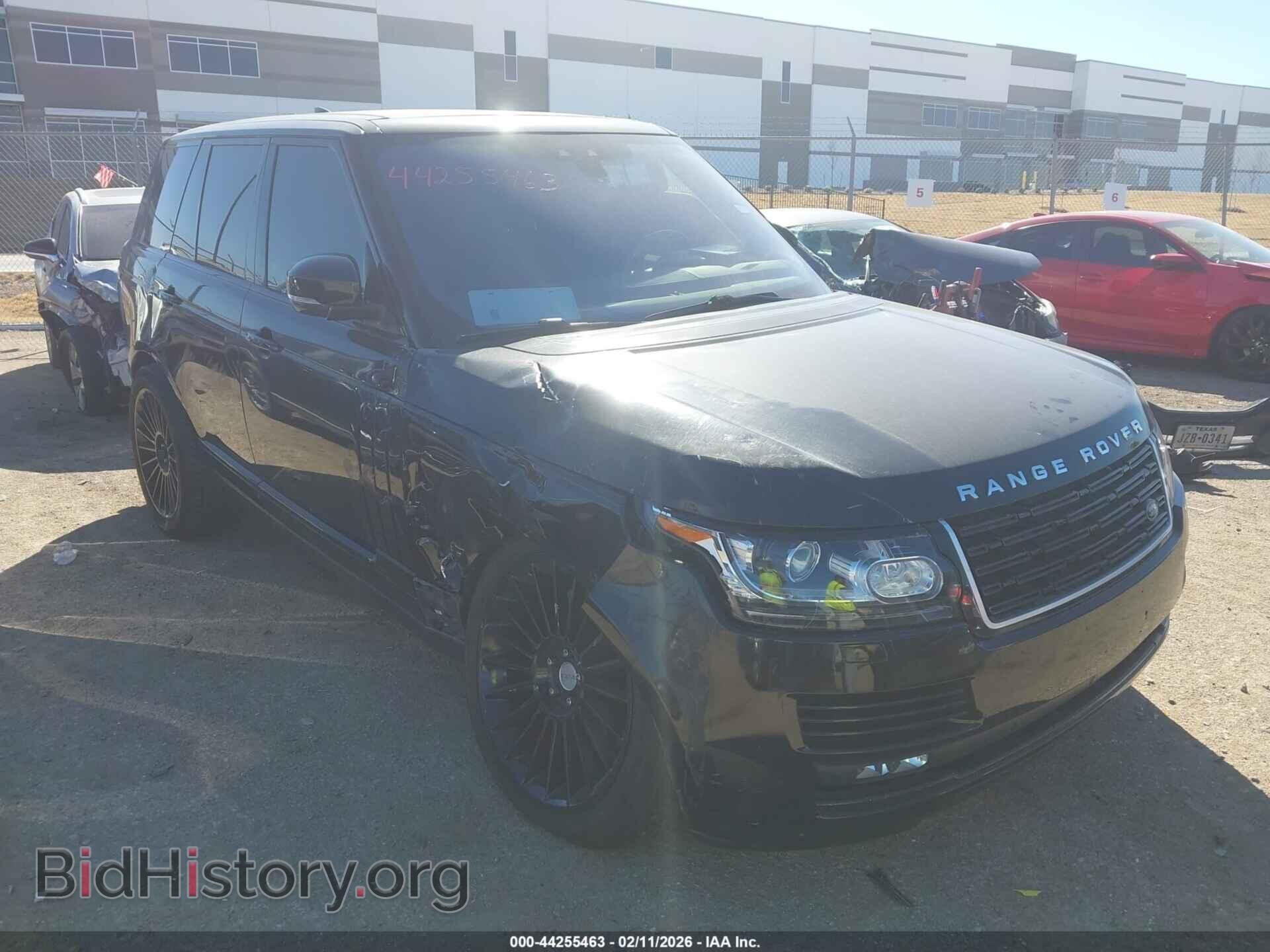 Фотография SALGS2FE5HA334255 - LAND ROVER RANGE ROVER 2017