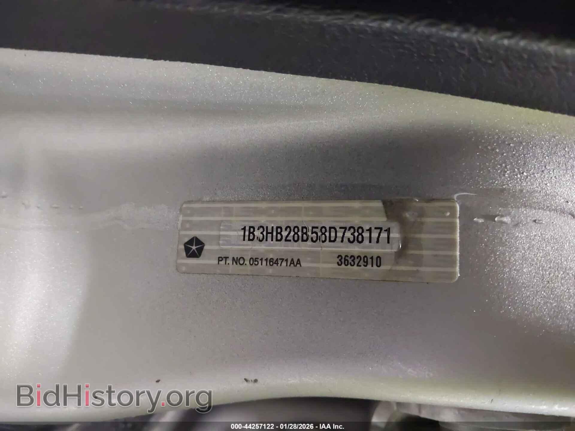 2008 DODGE CALIBER - VIN: 1B3HB28B58D738171 - Фото 9