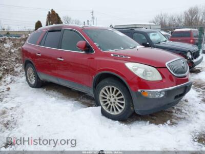 2012 Buick ENCLAVE Leather, red — VIN 5GAKVCED0CJ251091, IAAI