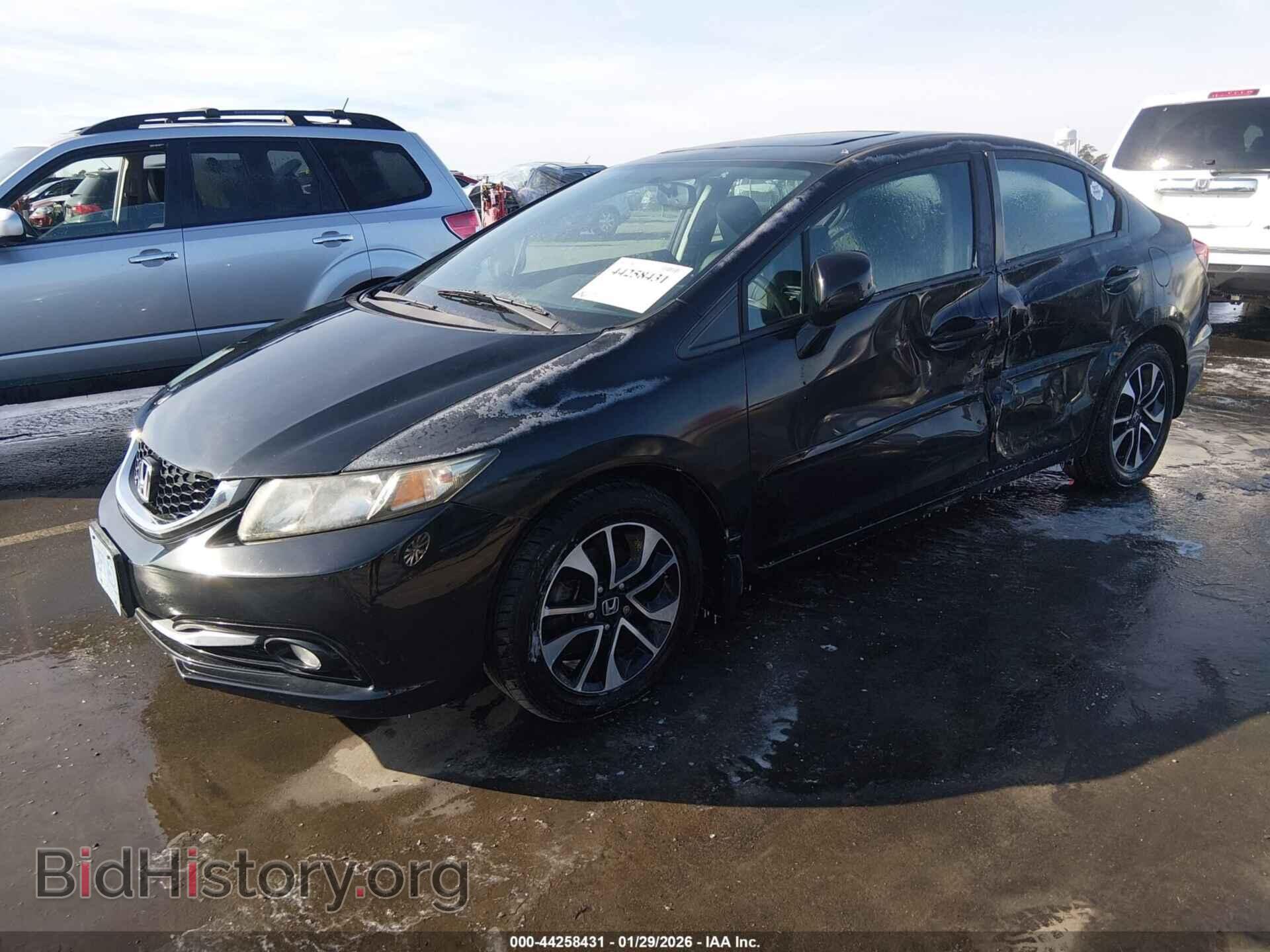 2013 HONDA CIVIC - VIN: 2HGFB2F90DH513726 - Фото 2