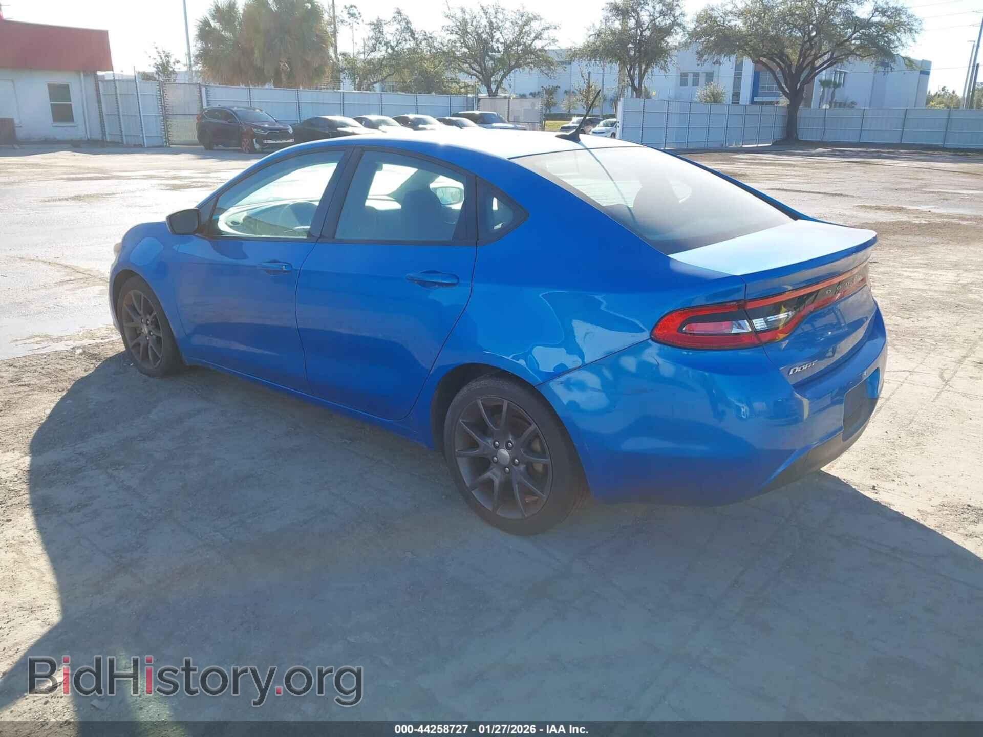 2016 DODGE DART - VIN: 1C3CDFAA6GD607829 - Фото 3