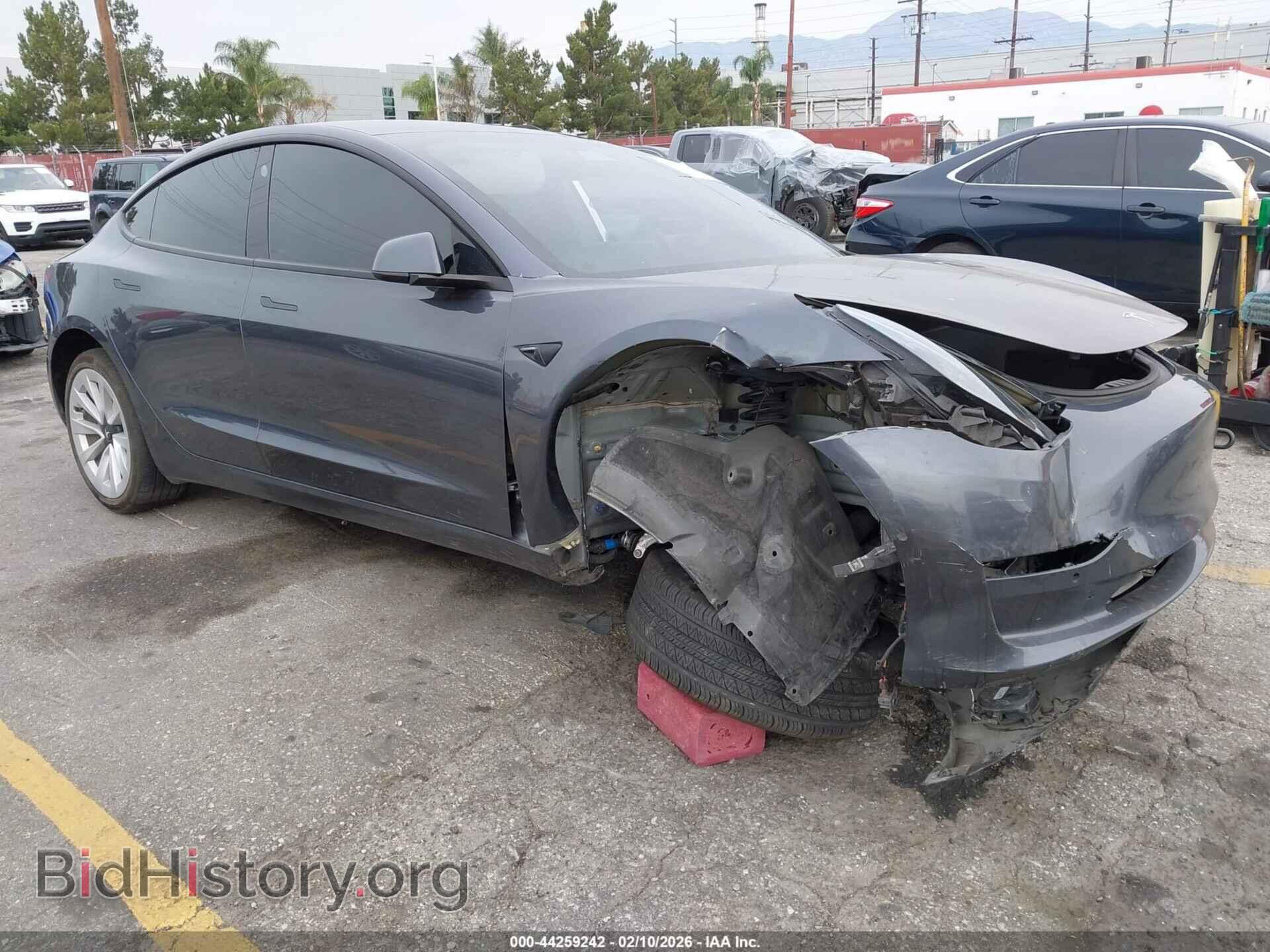 Фотография 5YJ3E1EA2NF144907 - TESLA MODEL 3 2022