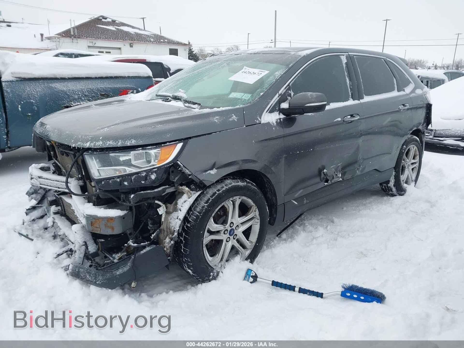 2015 FORD EDGE - VIN: 2FMTK4K94FBB46480 - Photo 2