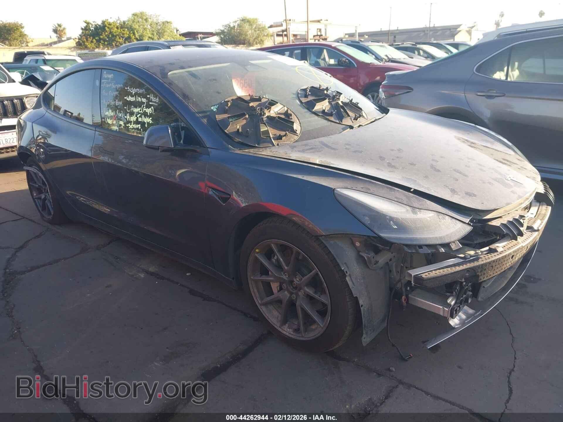 Photo 5YJ3E1EB1MF938451 - TESLA MODEL 3 2021