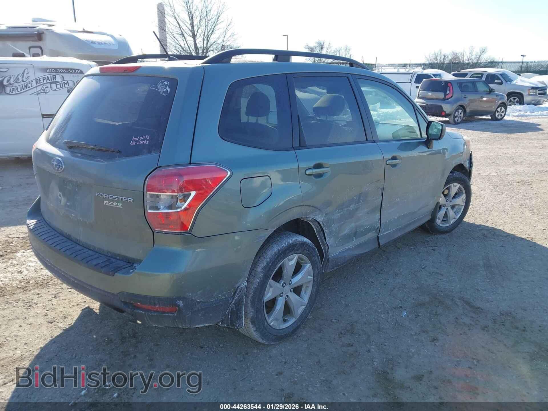 2014 SUBARU FORESTER - VIN: JF2SJAEC7EH459471 - Фото 4