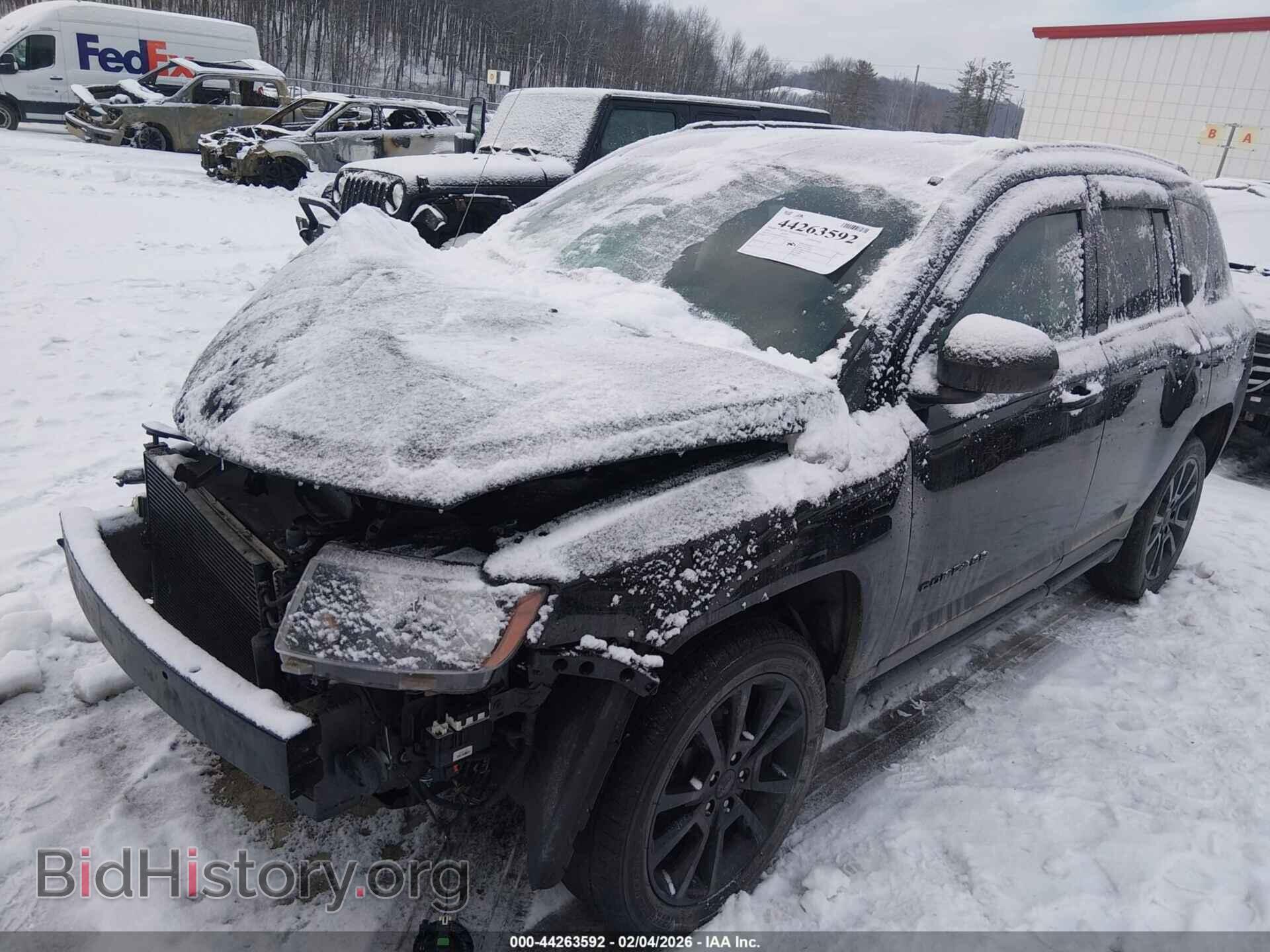 2015 JEEP COMPASS - VIN: 1C4NJDBB3FD245336 - Фото 2