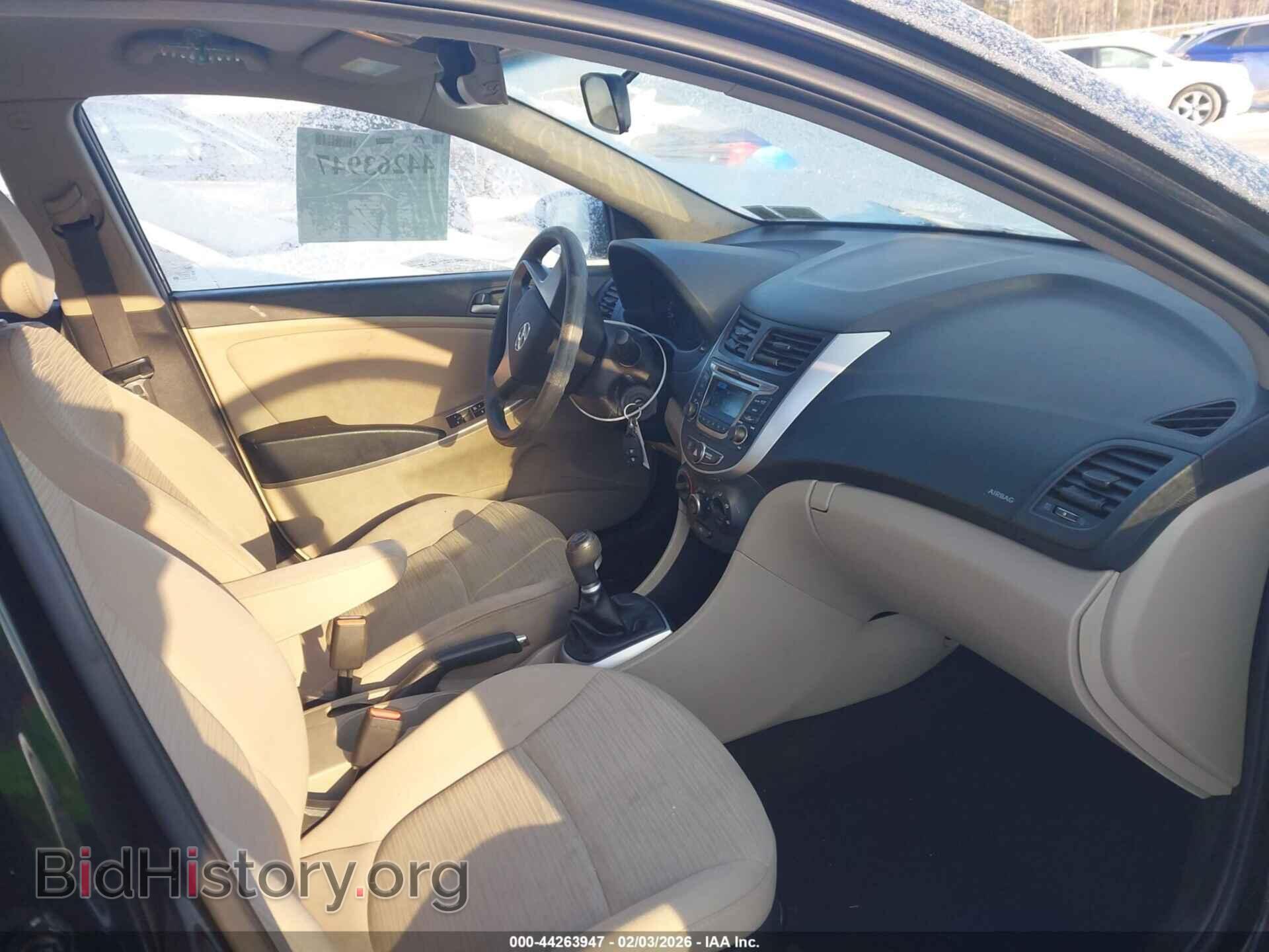 2016 HYUNDAI ACCENT - VIN: KMHCT4AE1GU048420 - Фото 5