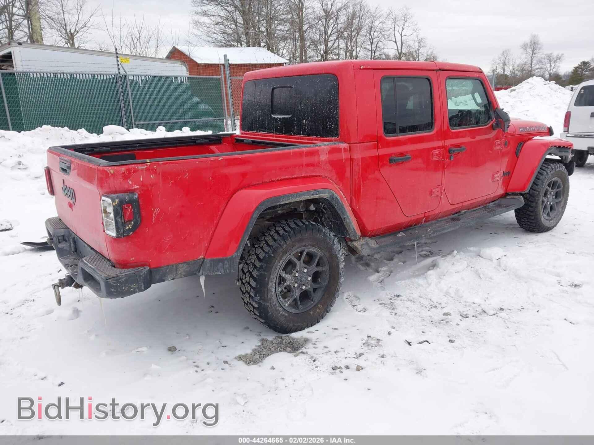 2025 JEEP GLADIATOR - VIN: 1C6PJTAG9SL542599 - Фото 4