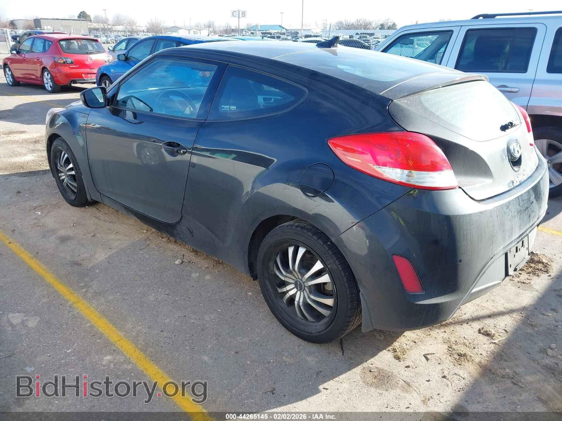 2012 HYUNDAI VELOSTER - VIN: KMHTC6AD2CU076482 - Фото 3