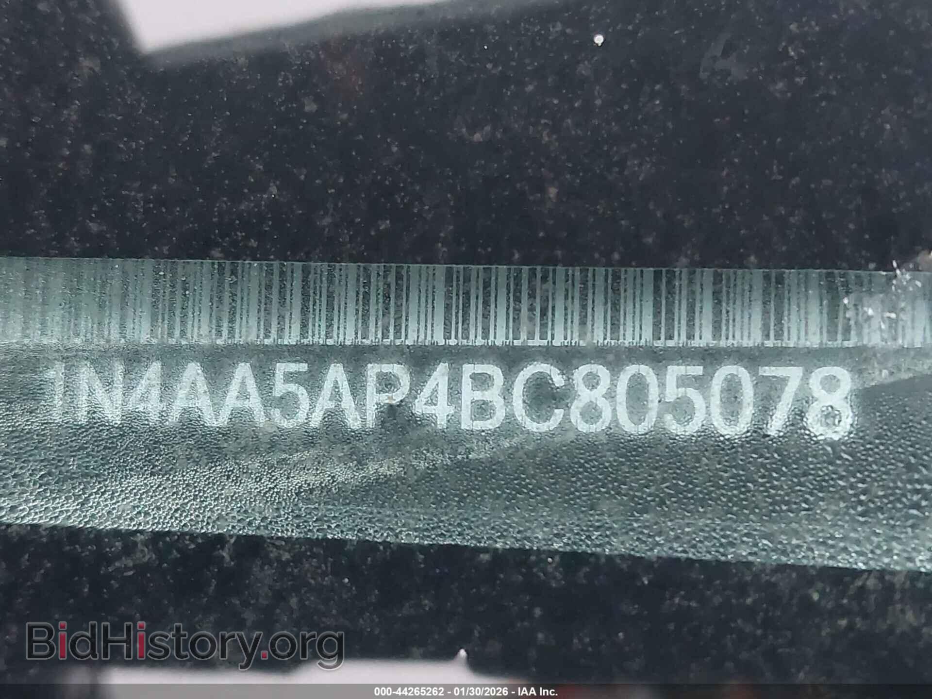 2011 NISSAN MAXIMA - VIN: 1N4AA5AP4BC805078 - Фото 13