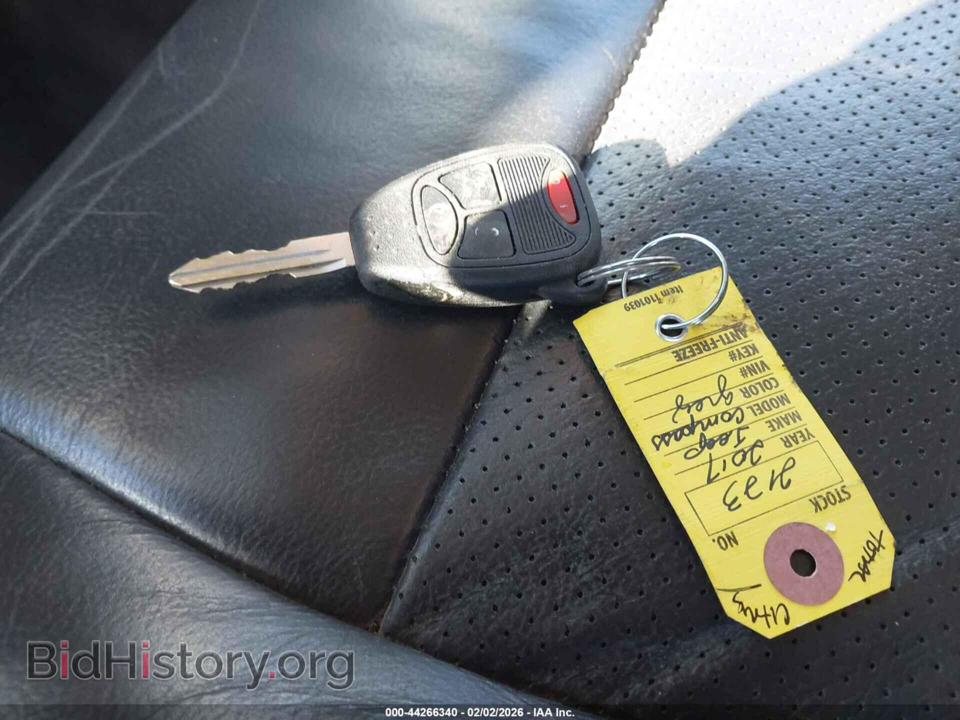 2017 JEEP COMPASS - VIN: 1C4NJDEB2HD100335 - Фото 11