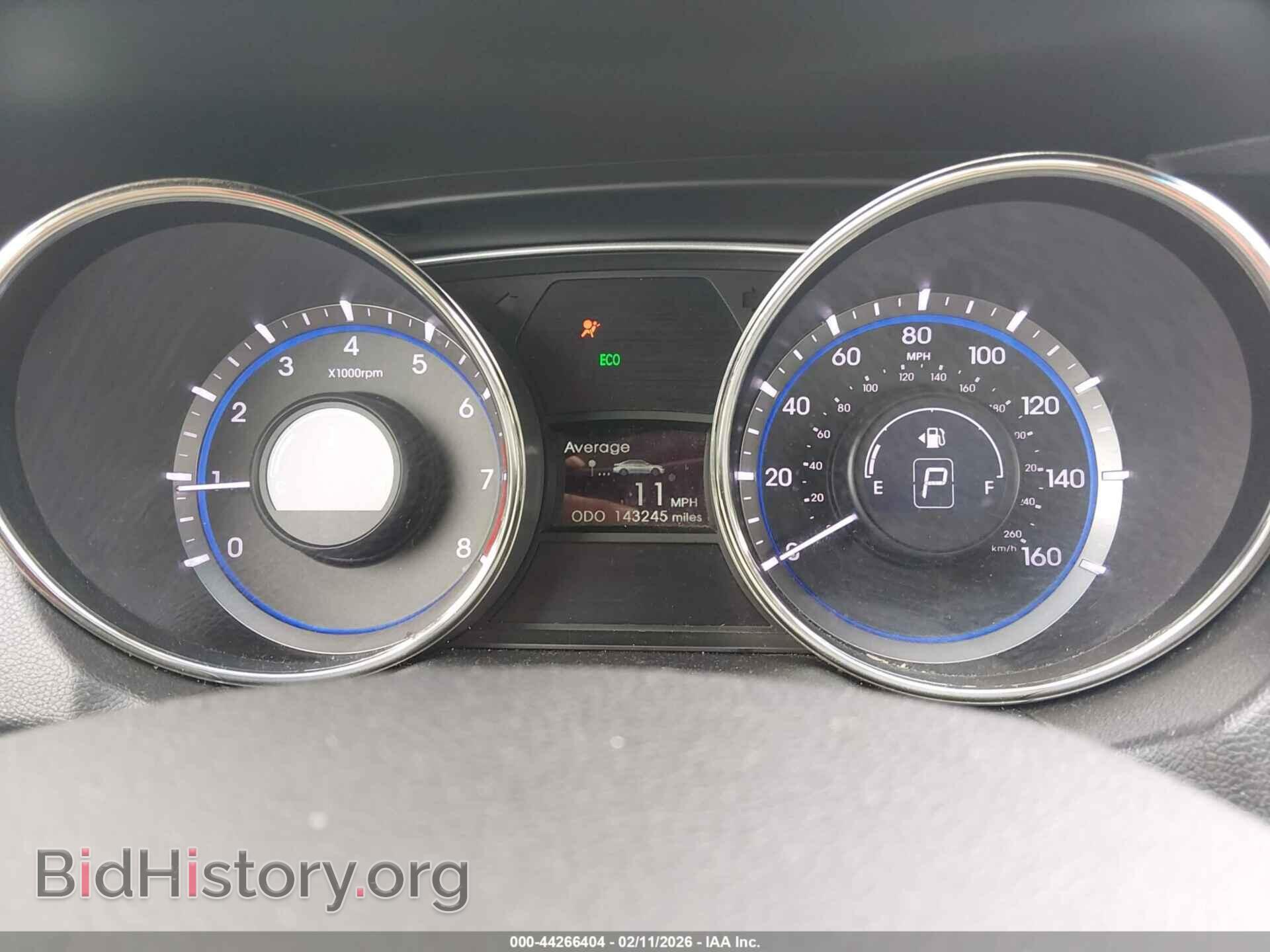 2012 HYUNDAI SONATA - VIN: 5NPEC4AC7CH374237 - Фото 7